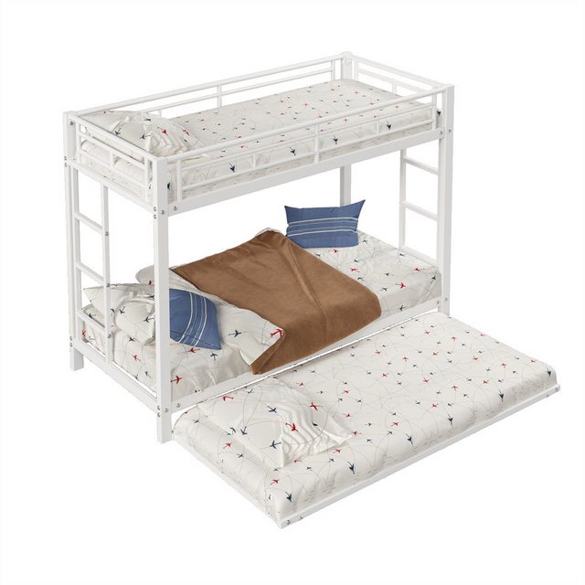 XDeer Etagenbett 90*200cm Etagenbett, Eisenrahmenbett, Kinderbett, ausgesta günstig online kaufen