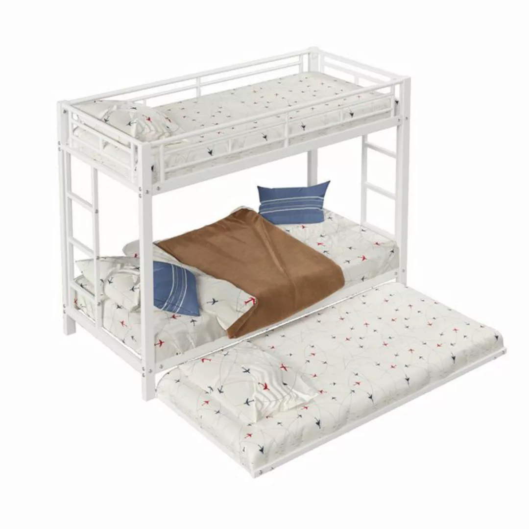 XDeer Etagenbett 90*200cm Etagenbett, Eisenrahmenbett, Kinderbett, ausgesta günstig online kaufen