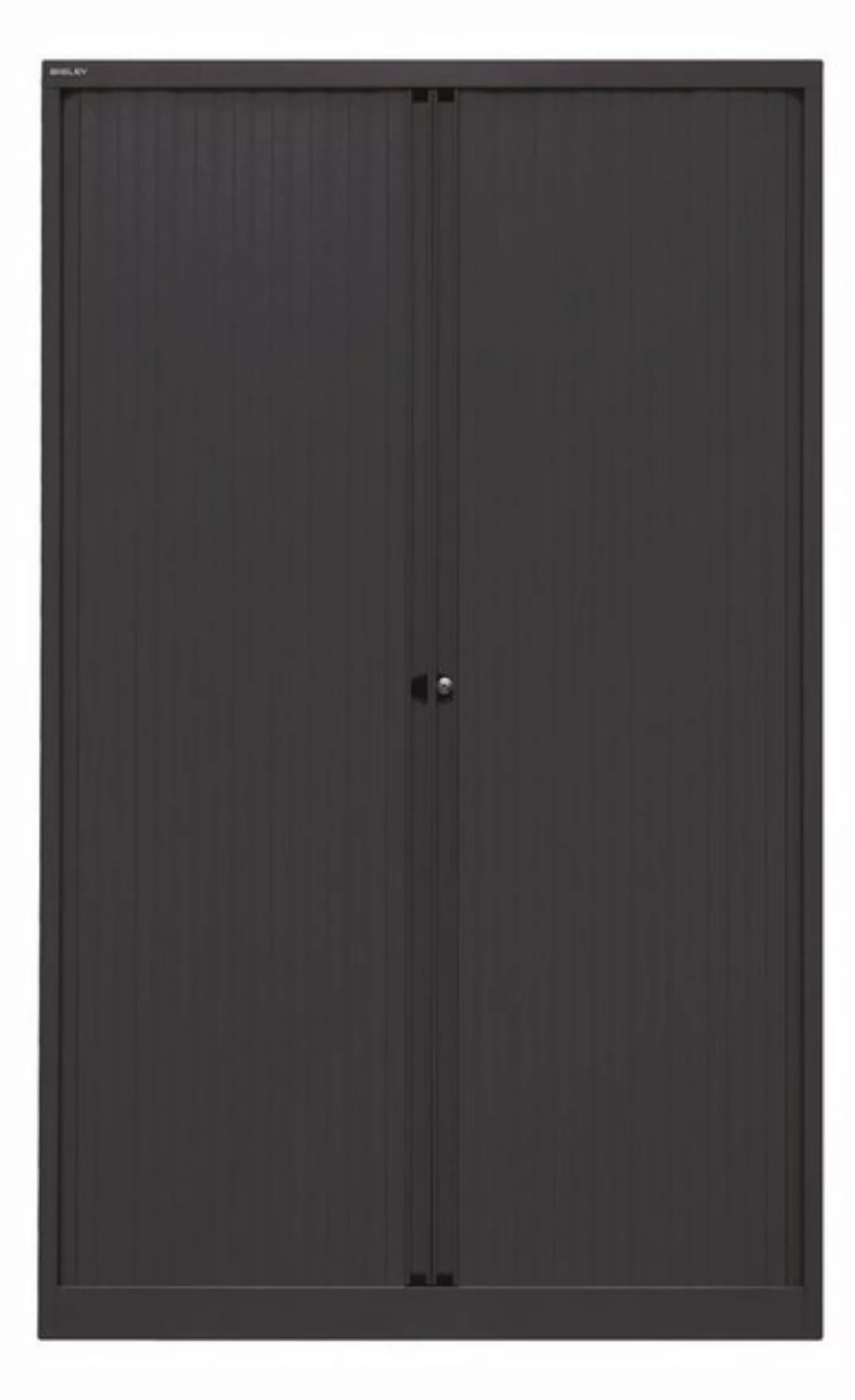 Bisley Rollladenschrank EUROTAMBOUR 5633 Rollladen schwarz, Korpus schwarz günstig online kaufen