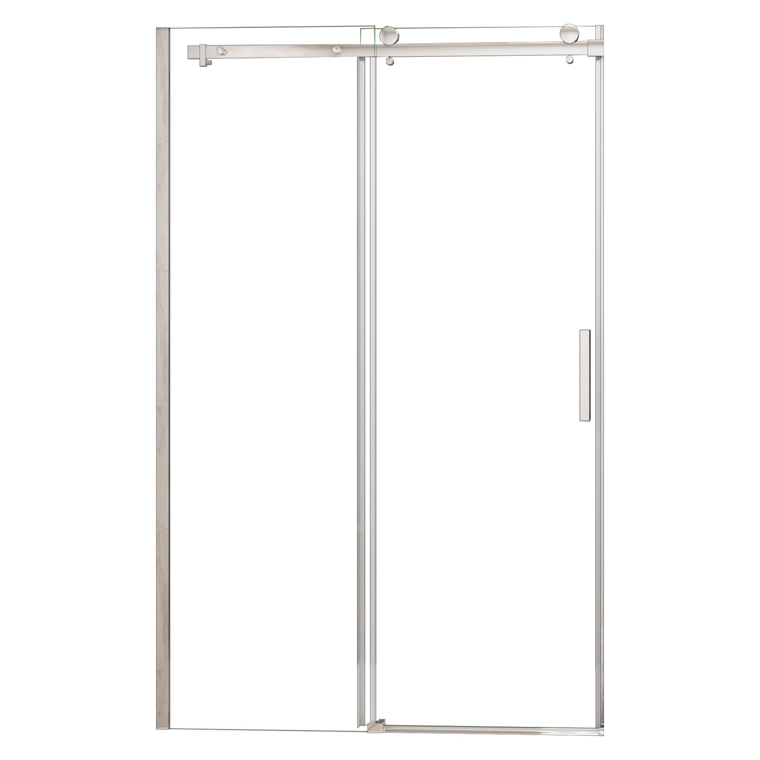 AICA 150x195cm Duschkabine Schiebetür Duschtür 8mm ESG-NANO Glas Nischentür günstig online kaufen