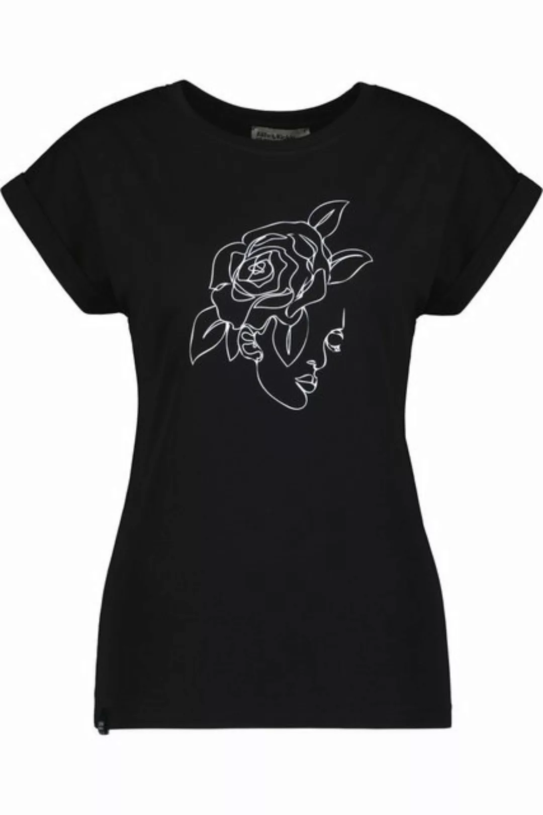 Alife & Kickin Rundhalsshirt EnidAK P Shirt rose face Damen Shirt, T-Shirt günstig online kaufen