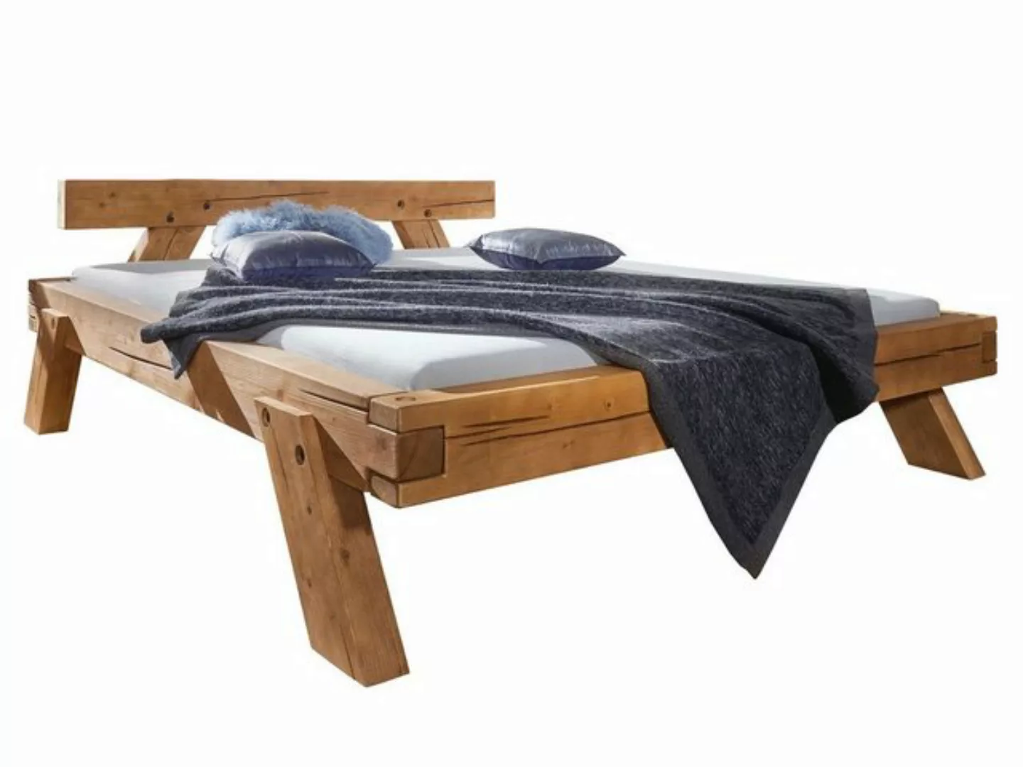 Casamia Massivholzbett Balkenbett Jugendbett 180x200cm Massivholz Casaletta günstig online kaufen