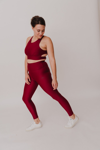 Damen Leggings Aus Econyl "Walk Free" Besonnen Mindful Yoga Fashion günstig online kaufen