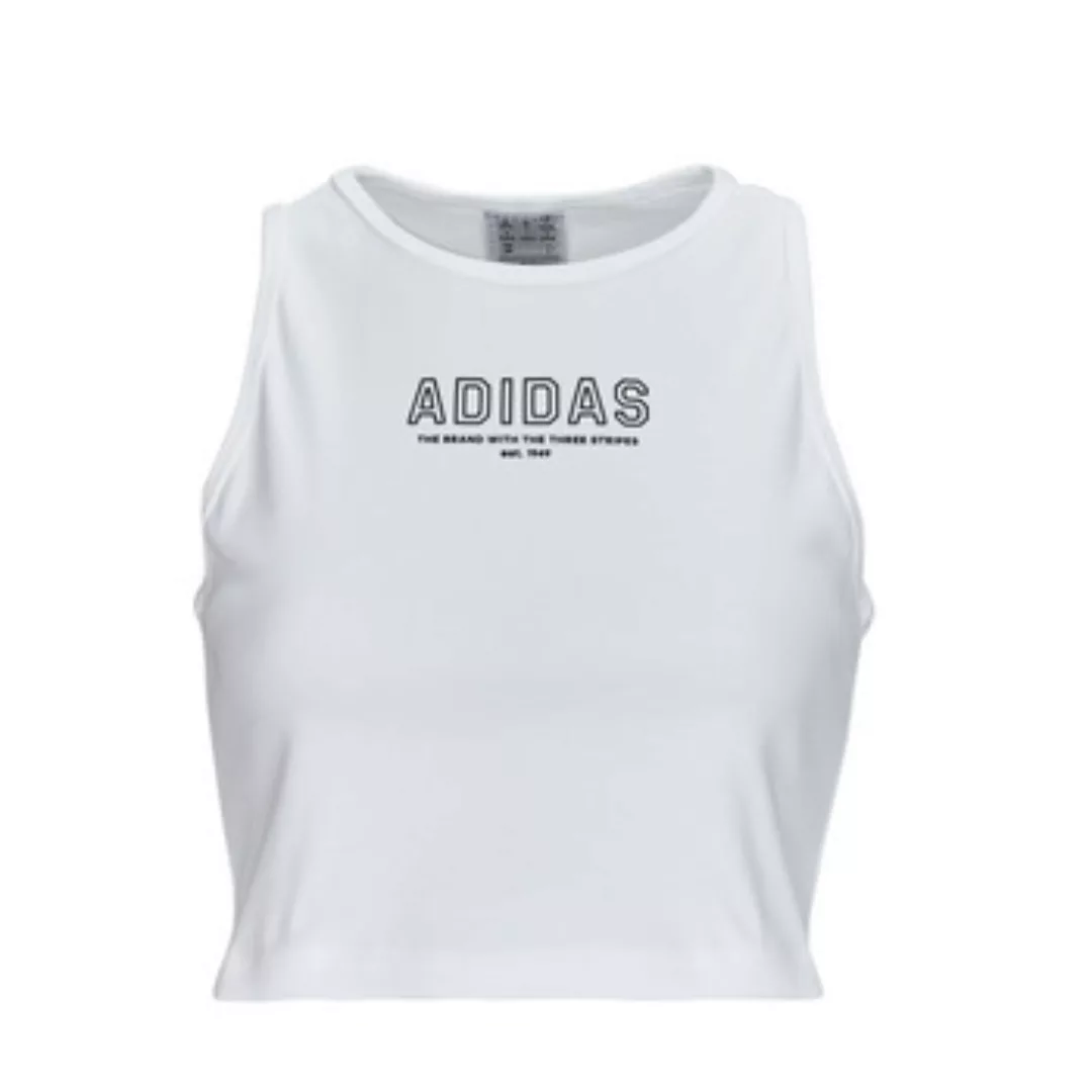 adidas  T-Shirt Crop Top WHITE günstig online kaufen