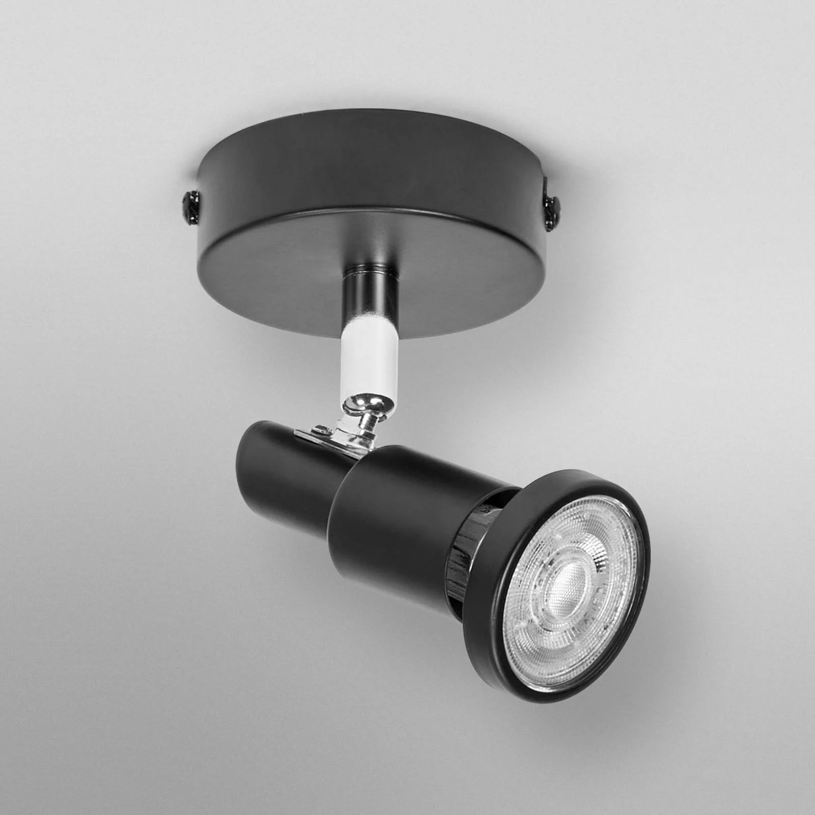 OSRAM Deckenstrahler, schwarz 1-flg. Metall GU10-LED 927 dim günstig online kaufen