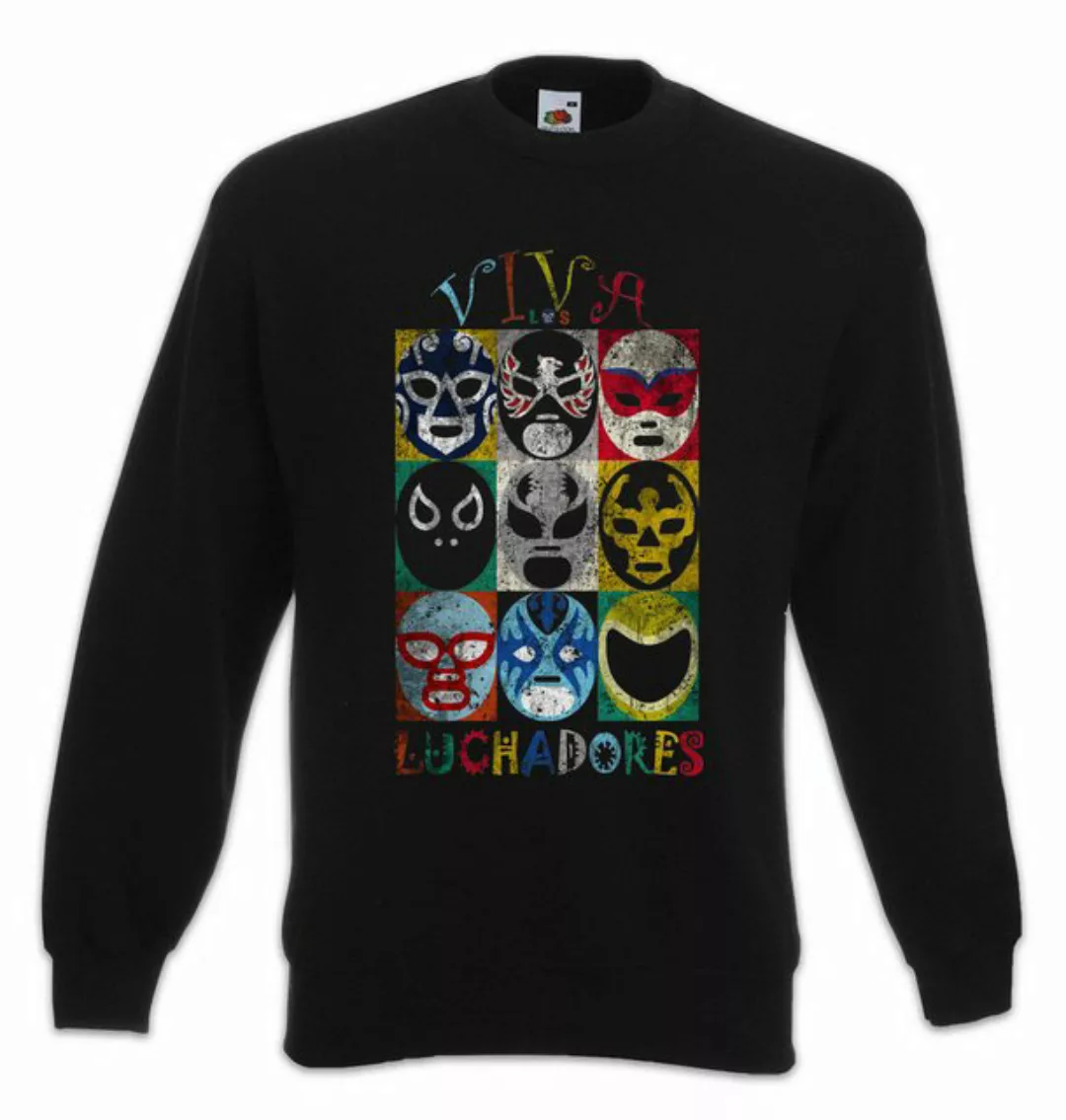 Urban Backwoods Sweatshirt Luchadores Sweatshirt Mexiko Wrestling Wrestler günstig online kaufen