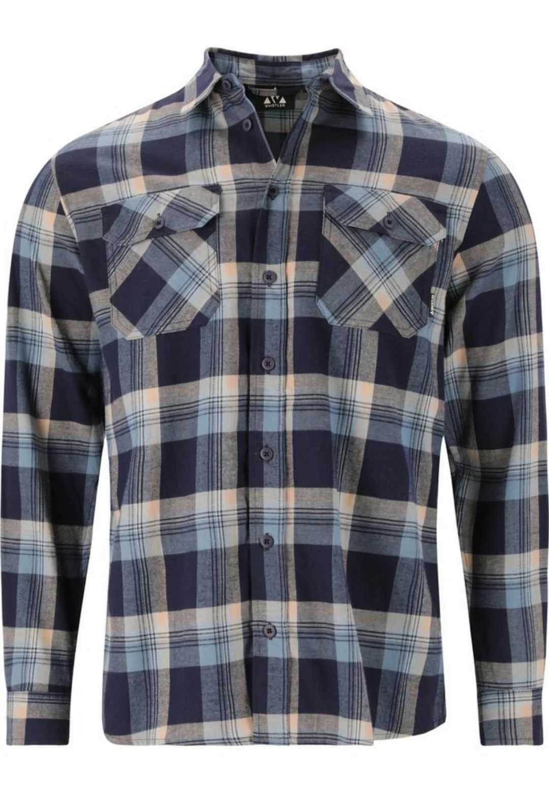 WHISTLER Flanellhemd Christer M Shirt CAPTAIN?S BLUE günstig online kaufen