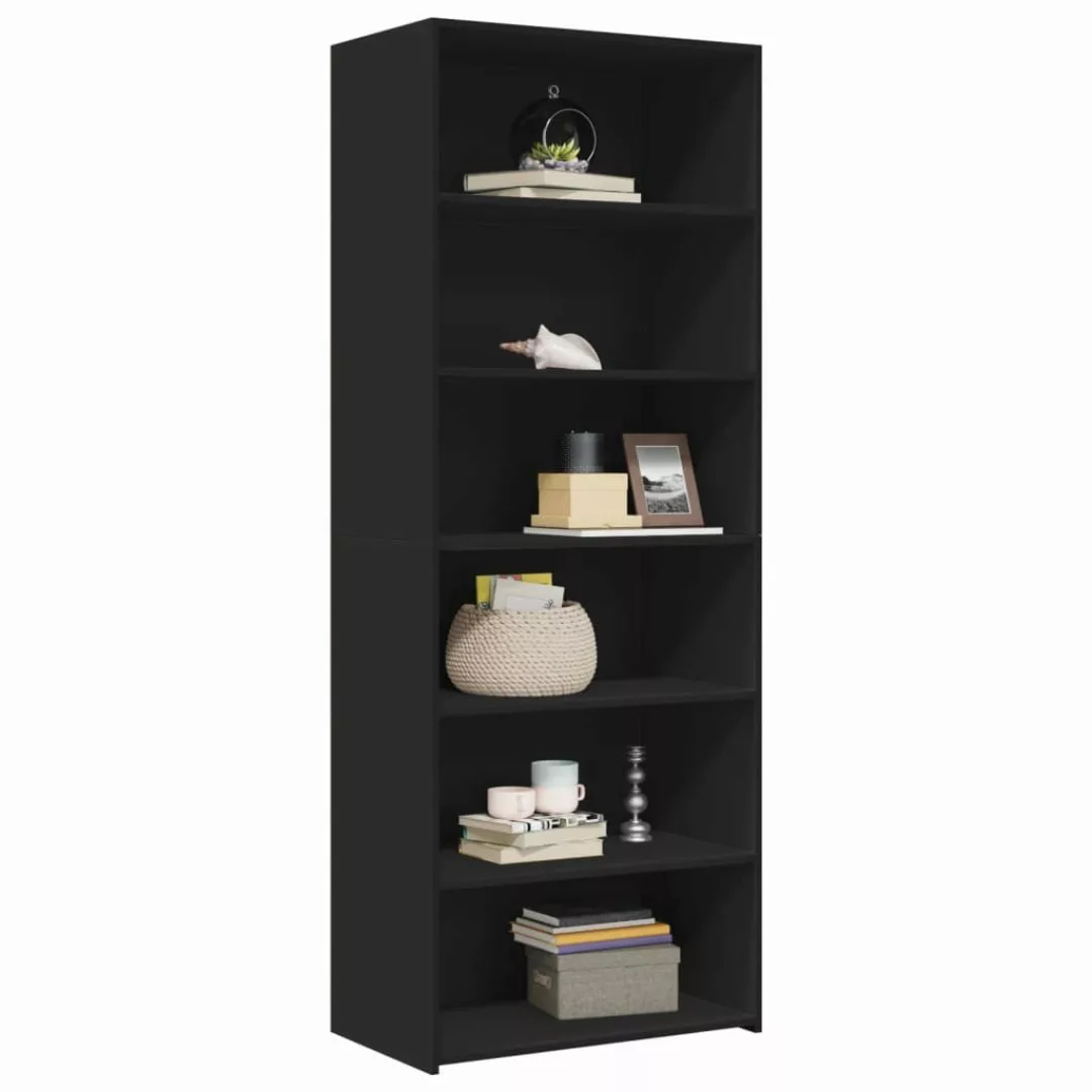 vidaXL Highboard Highboard Schwarz 70x41x185 cm günstig online kaufen