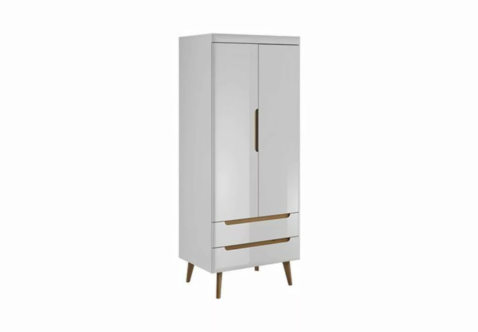 Xlmoebel Kleiderschrank Neu 80cm Garderobe mit Vielzweckregalen (Kleidersch günstig online kaufen