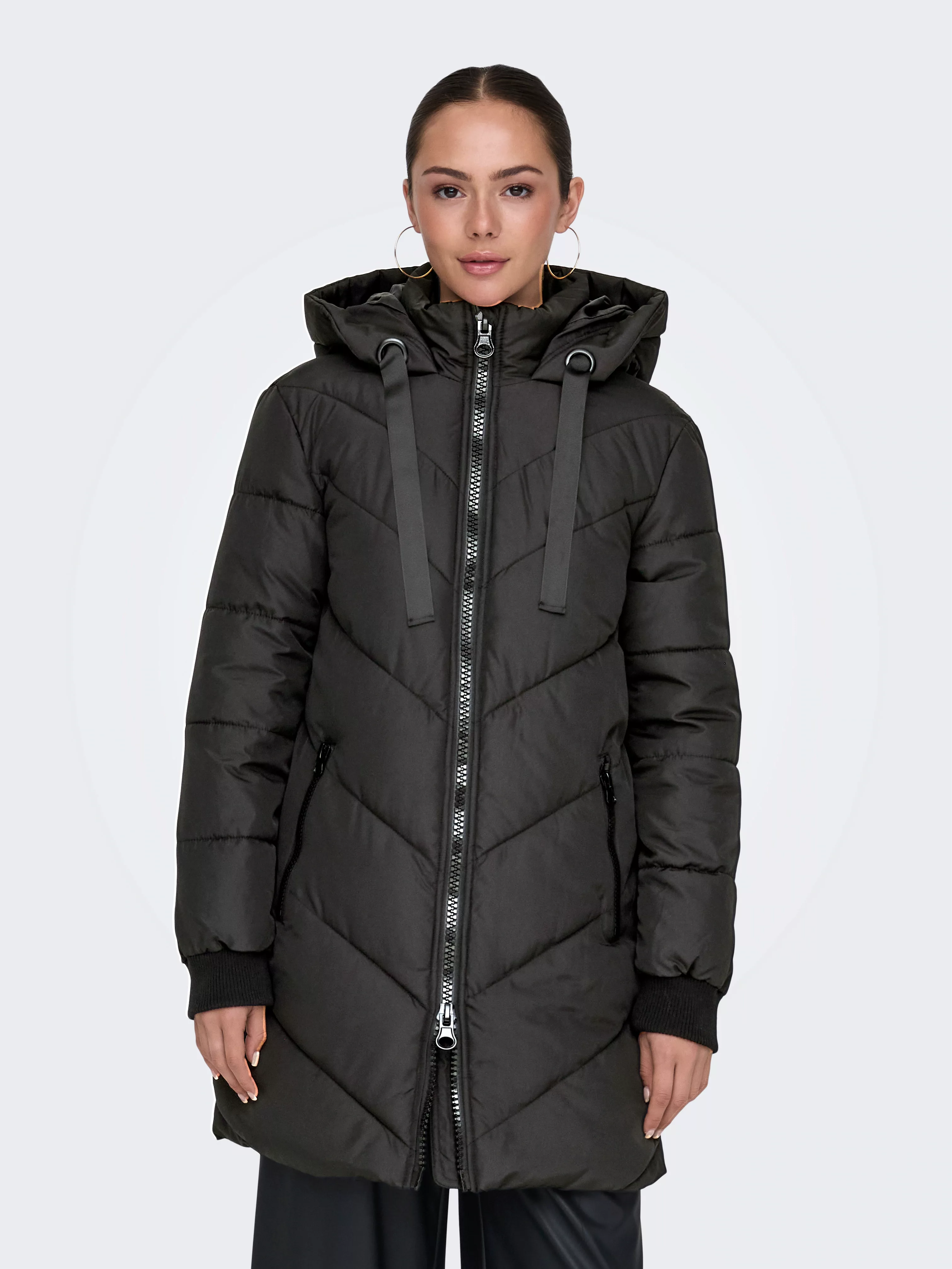 JDY Steppmantel "JDYSKYLAR PADDED HOOD JACKET OTW NOOS" günstig online kaufen