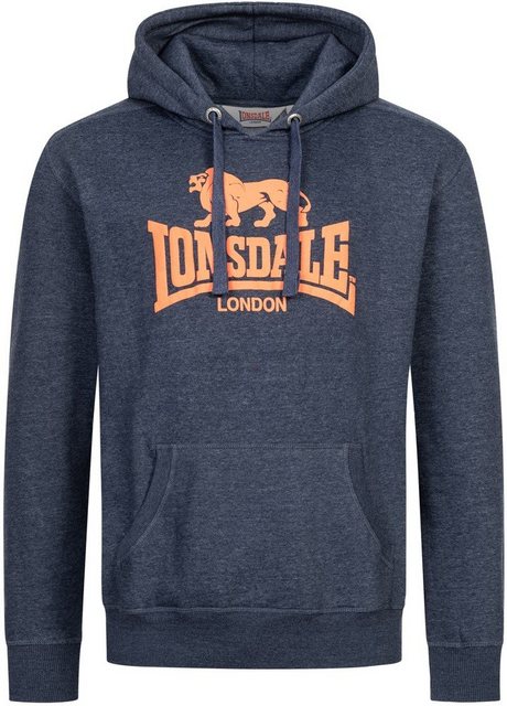 Lonsdale Hoodie Hoodie Lonsdale Gledfield, G L, F melange navy / orange (1- günstig online kaufen