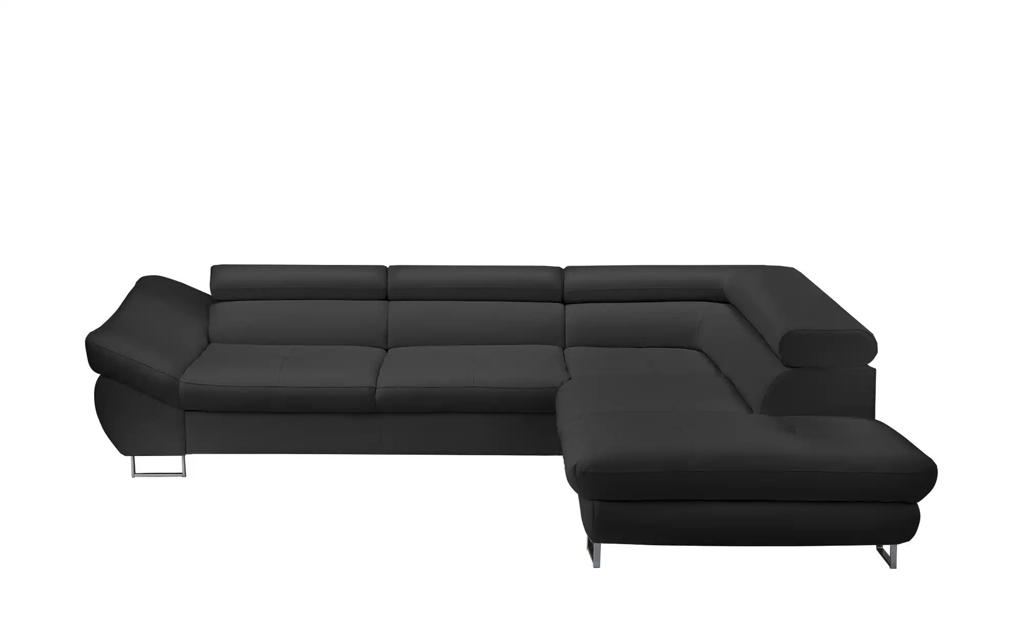 switch Ecksofa aus Kunstleder Fabio ¦ schwarz ¦ Maße (cm): B: 280 H: 69 T: günstig online kaufen