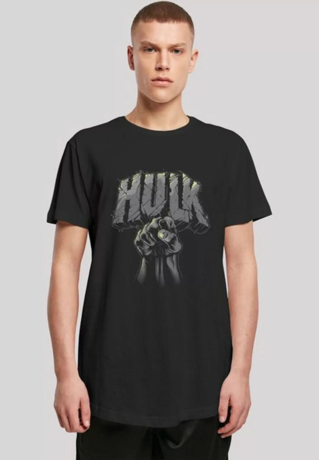 F4NT4STIC T-Shirt Marvel Superhelden Hulk Punch Logo' Print günstig online kaufen