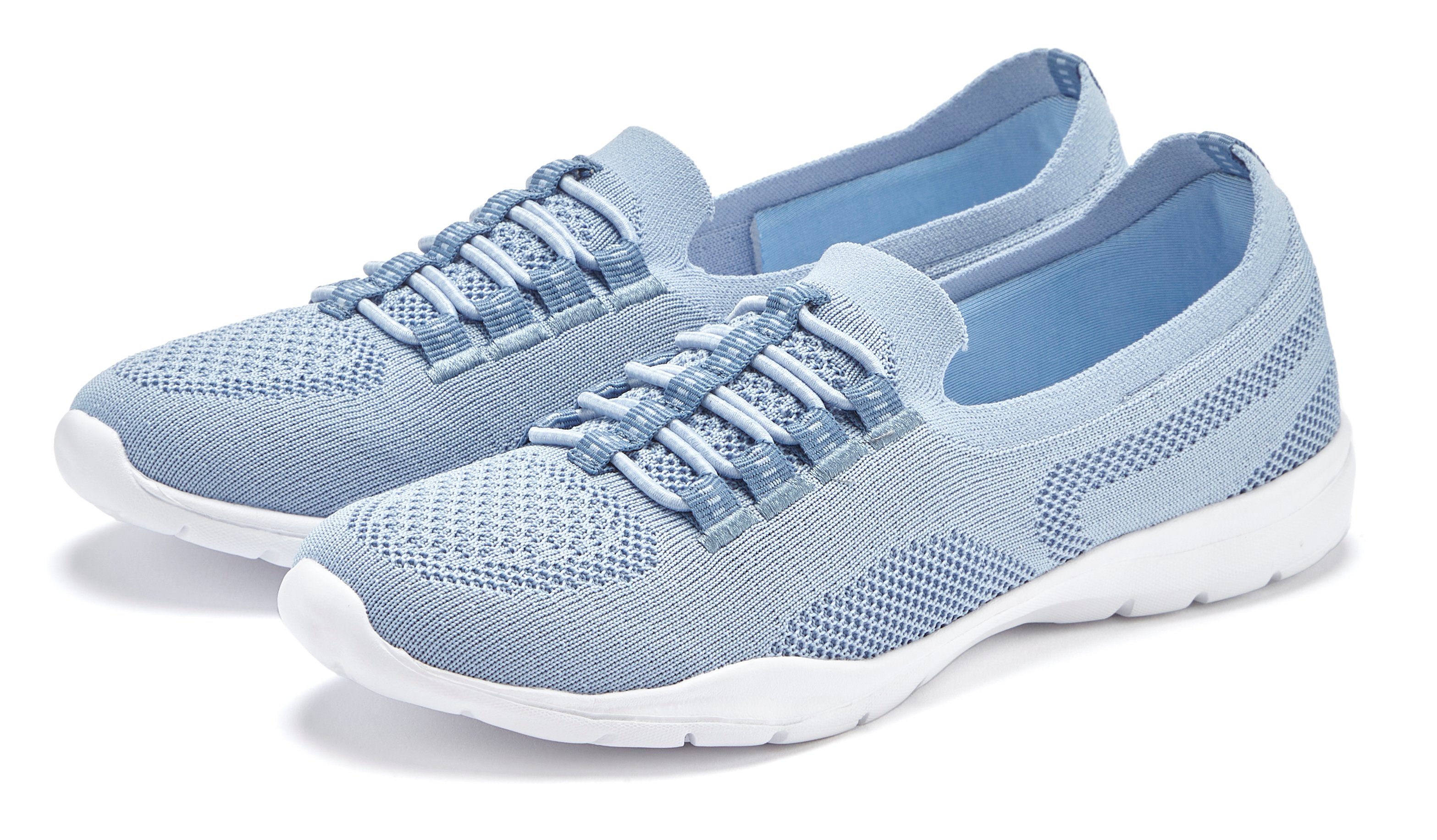LASCANA Sneaker "Slipper, Halbschuh, leichtes Meshmaterial", zum Reinschlüp günstig online kaufen