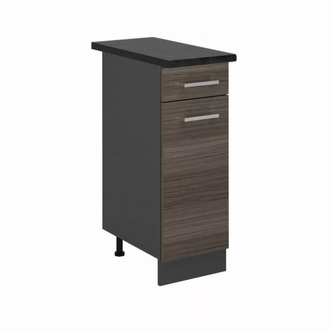 Vicco Unterschrank R-Line, Edelgrau/Anthrazit, 30 cm, AP Anthrazit günstig online kaufen