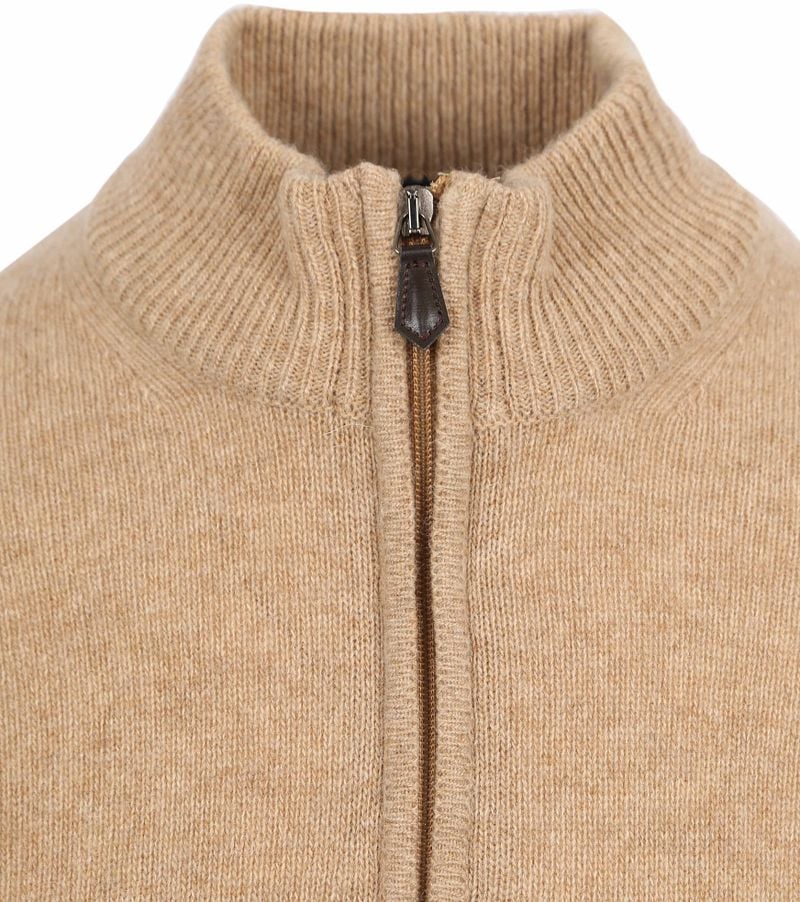 Suitable Half Zip Pullover Wool Beige - Größe M günstig online kaufen