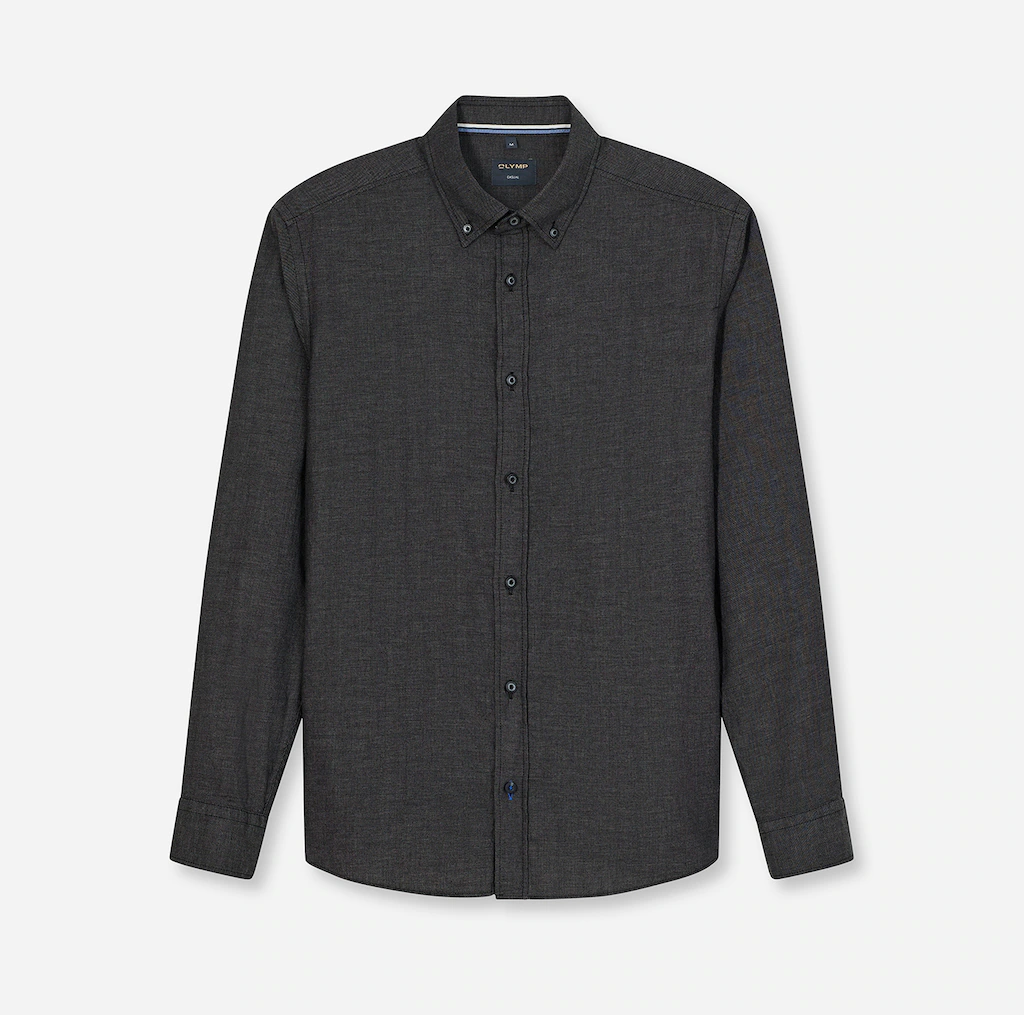 OLYMP Langarmhemd, Button-down-Kragen, regular fit, casual günstig online kaufen