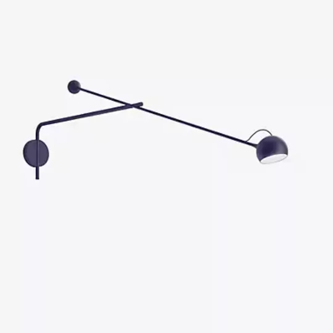 Artemide Ixa Arm Wandleuchte LED, blau - 3.000 K günstig online kaufen