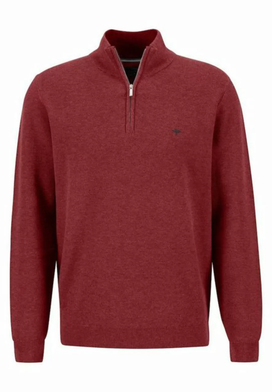 FYNCH-HATTON Strickpullover Fynch-Hatton / He.Pullover / Troyer-Zip, Struct günstig online kaufen