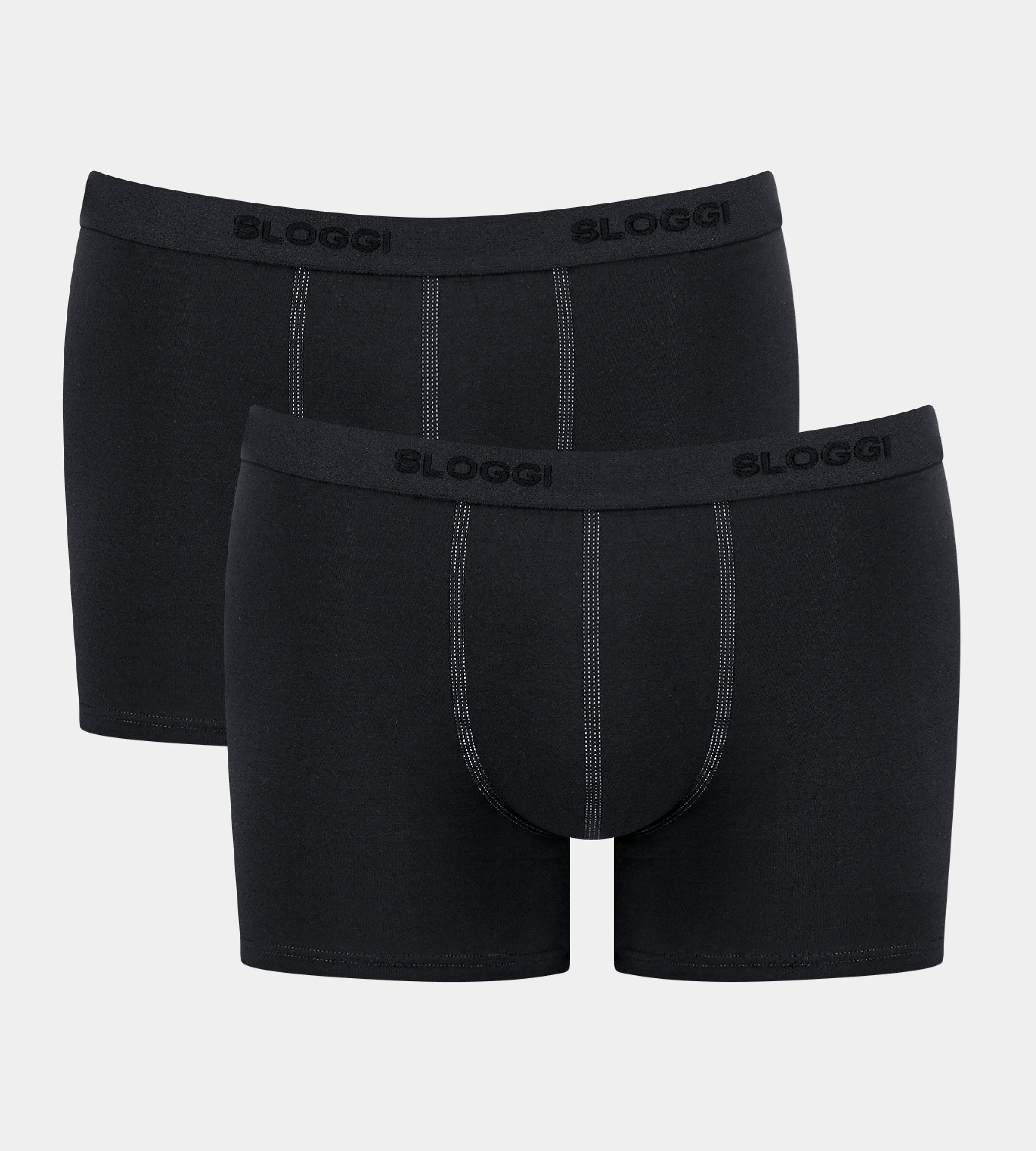 sloggi Boxer "Men 24/7", (2er Pack), weich, atmungsaktiv, Baumwollmix, elas günstig online kaufen