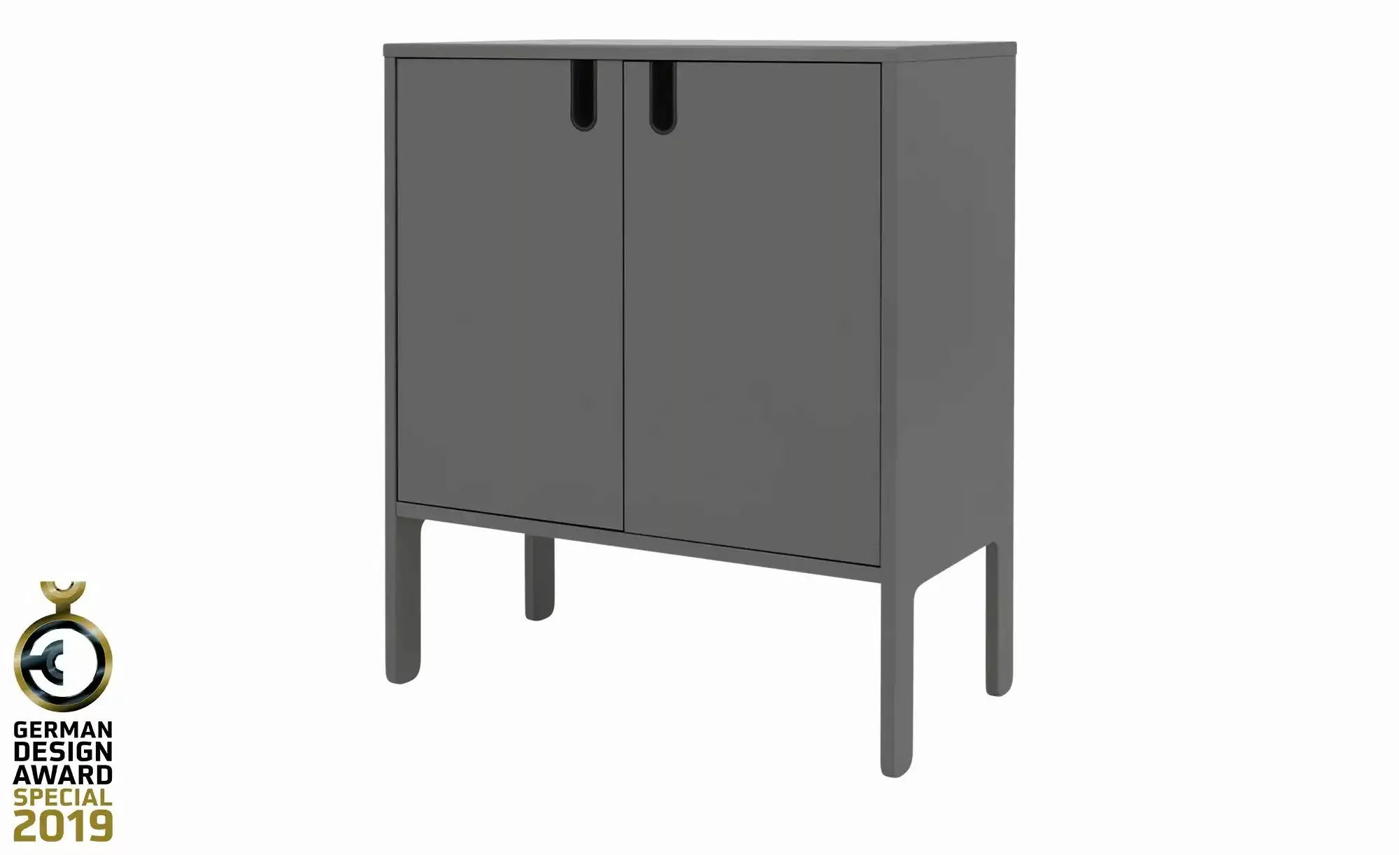 Kommode  Uno ¦ grau ¦ Maße (cm): B: 76 H: 89 T: 40 Kommoden & Sideboards > günstig online kaufen