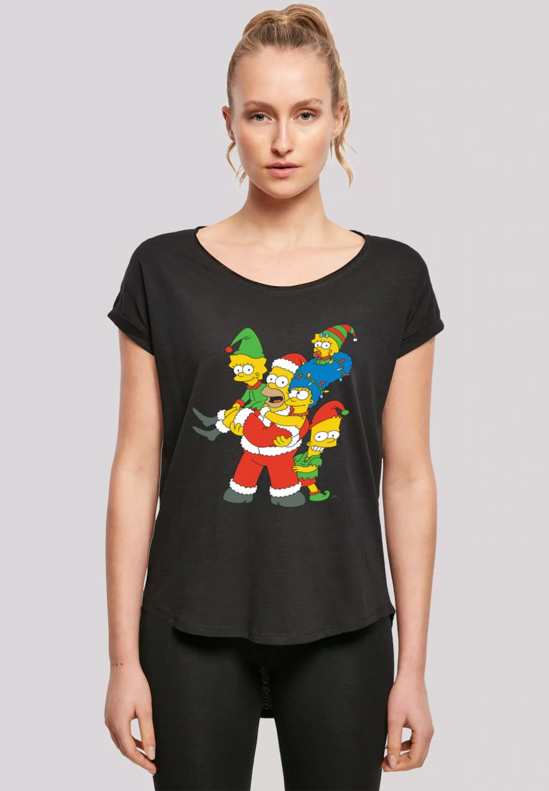 F4NT4STIC T-Shirt "The Simpsons Christmas Weihnachten Family", Print günstig online kaufen