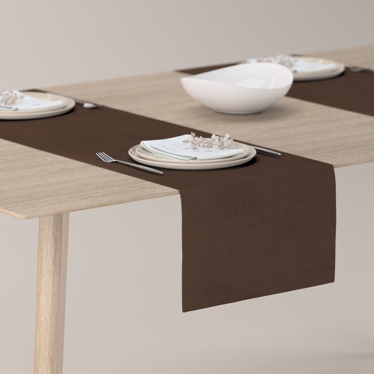 Tischläufer, braun, 40 x 130 cm, Crema (182-83) günstig online kaufen