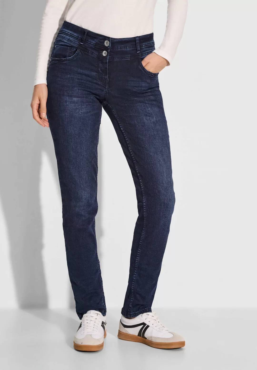 Cecil 5-Pocket-Jeans SCARLETT im Casual Fit günstig online kaufen