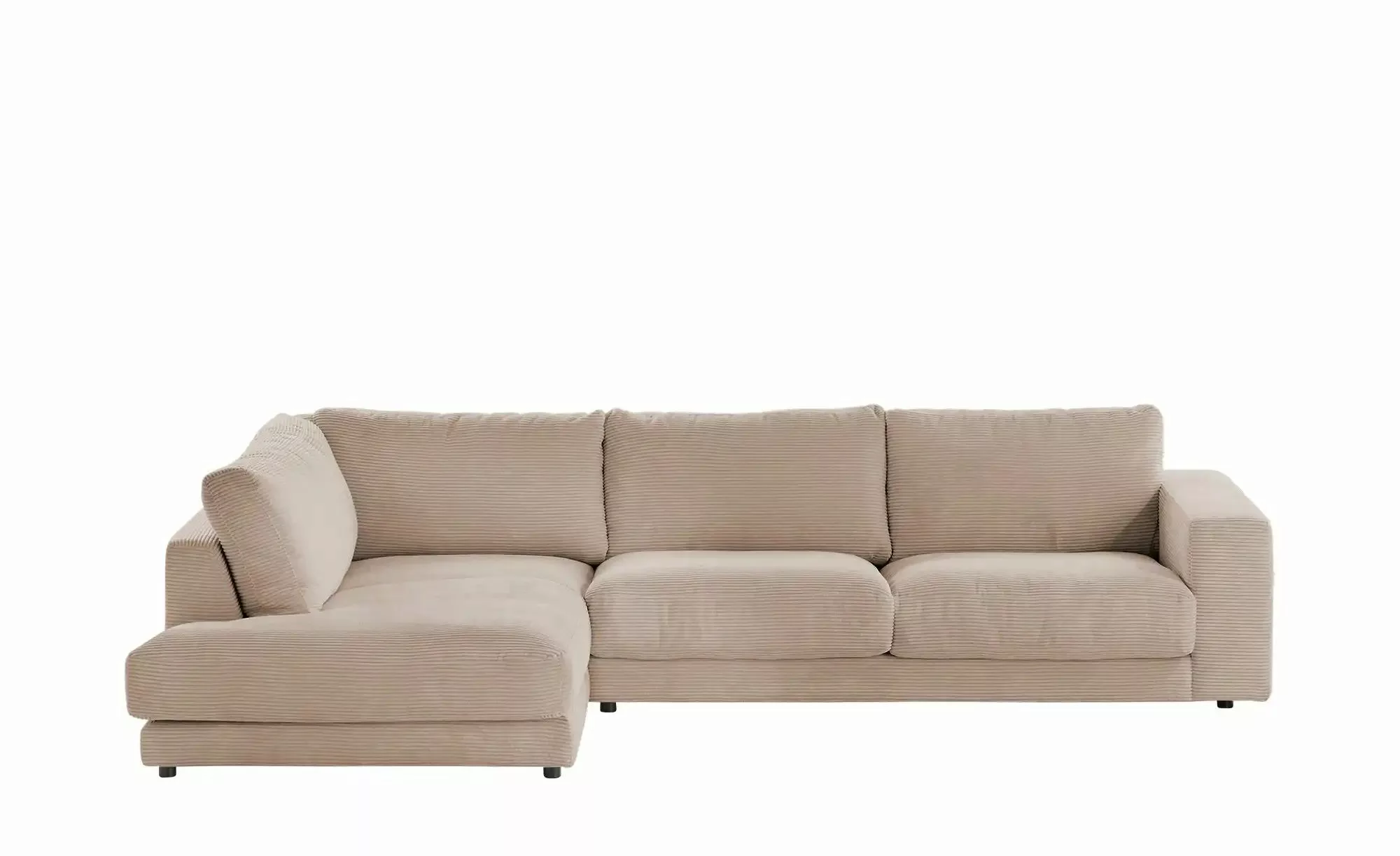 Jette Home Ecksofa Cord Sila ¦ braun ¦ Maße (cm): B: 325 H: 85 T: 224.0 Pol günstig online kaufen