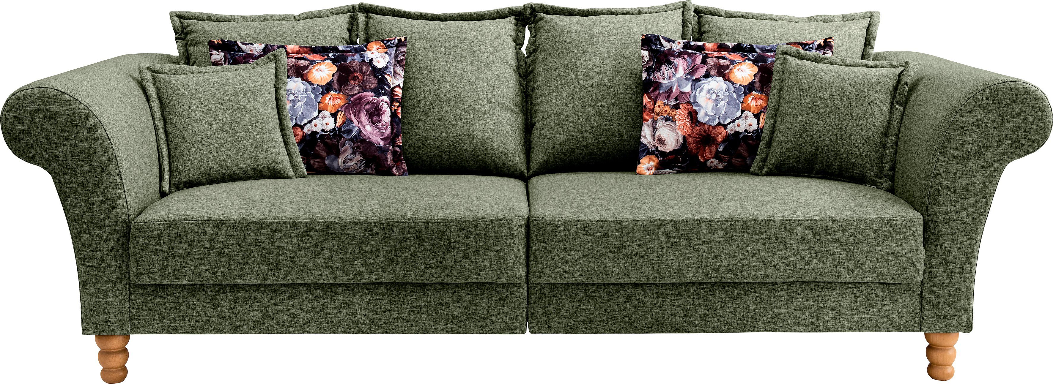 Home affaire Big-Sofa "Tassilo Mega Sofa mit viel Platz, bequem durch Kalts günstig online kaufen