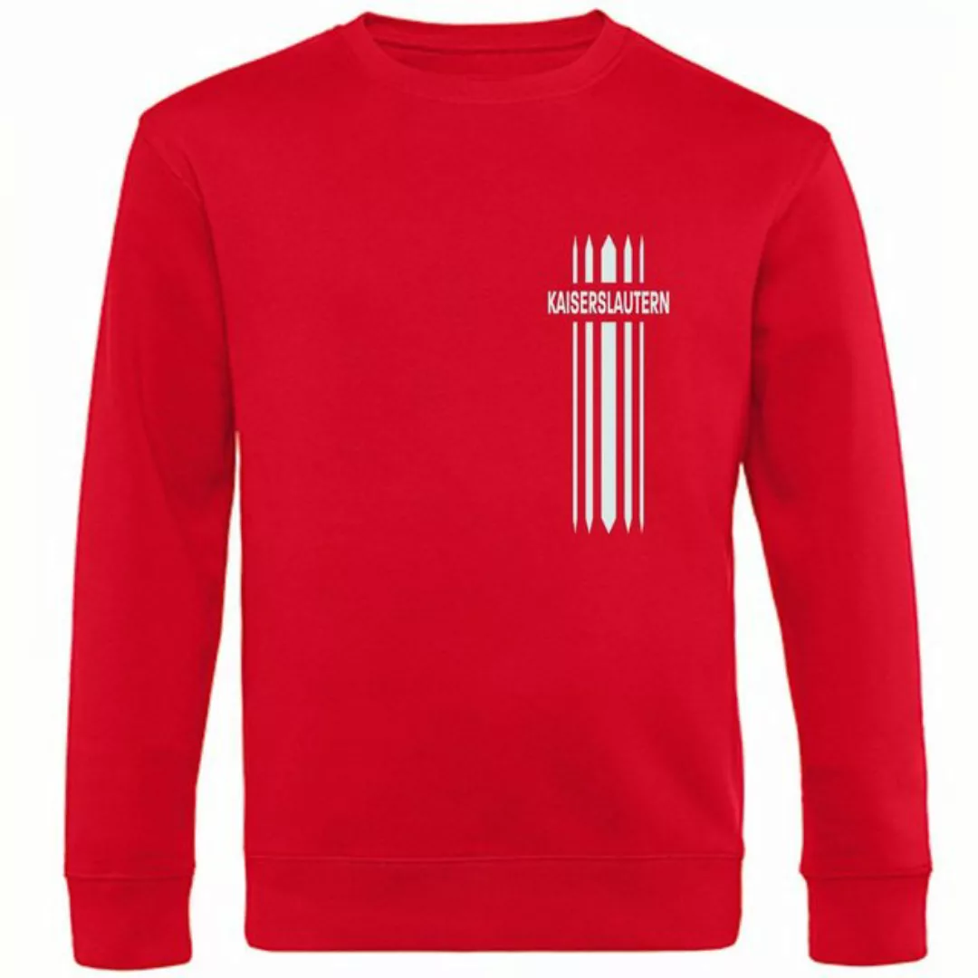 multifanshop Sweatshirt Kaiserslautern - Streifen - Pullover günstig online kaufen