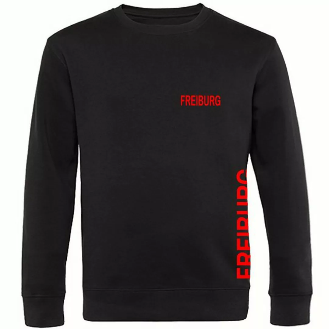 multifanshop Sweatshirt Freiburg - Brust & Seite - Pullover günstig online kaufen