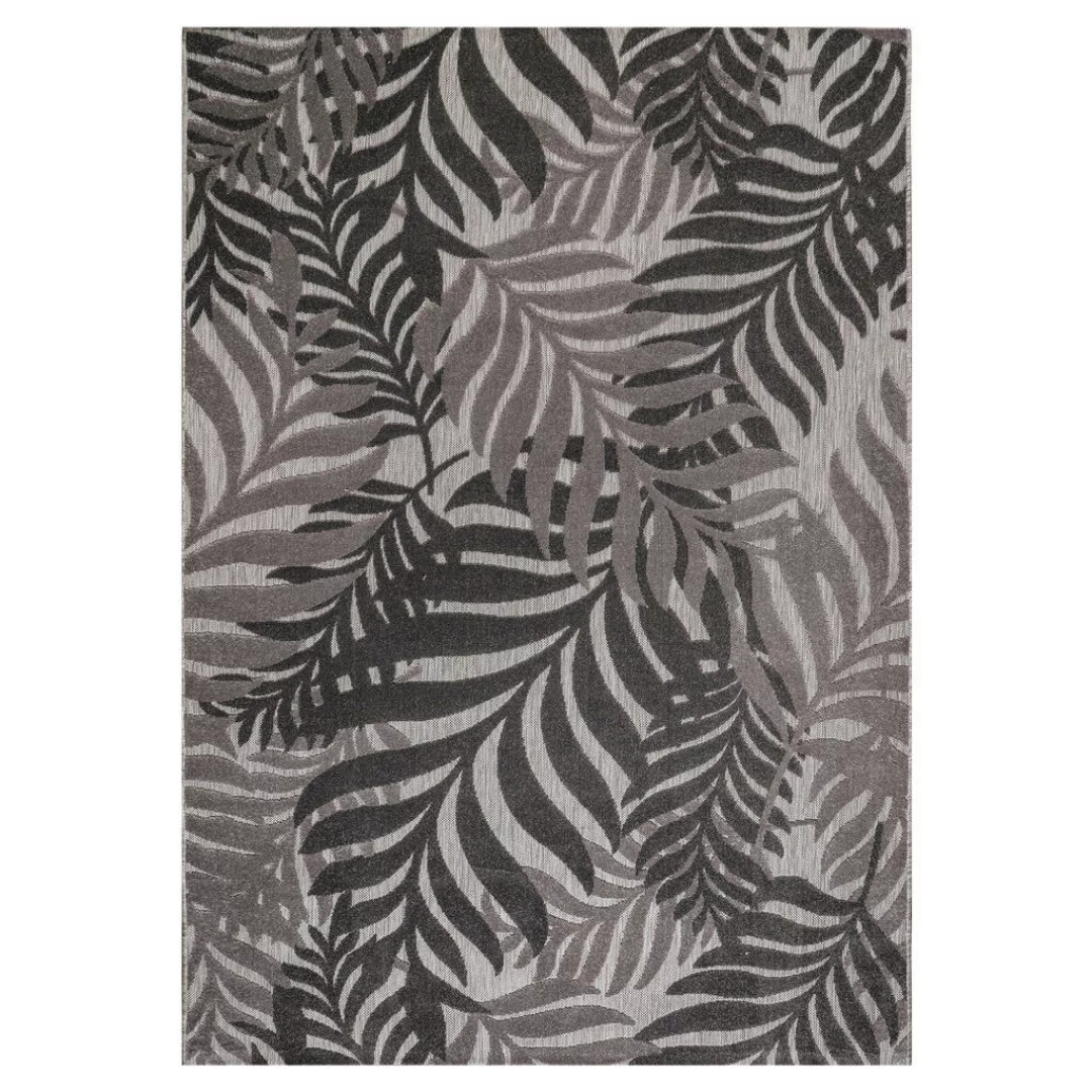 Sanat Outdoorteppich FLORAL grau B/L: ca. 240x330 cm günstig online kaufen