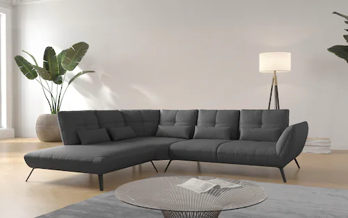 Places of Style Ecksofa "Mikado", mit Click&Seat Schnellbefestigungssystem günstig online kaufen