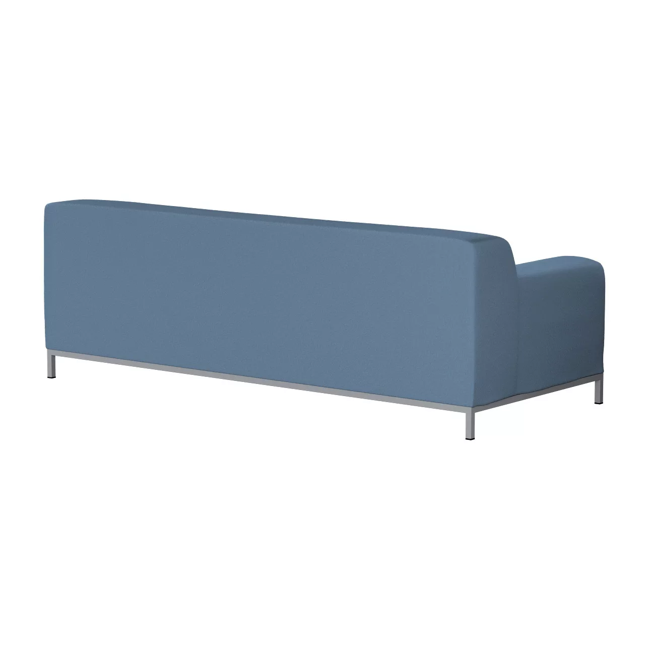 Bezug für Kramfors 3-Sitzer Sofa, blau, Sofahusse, Kramfors 3-Sitzer, Boucl günstig online kaufen