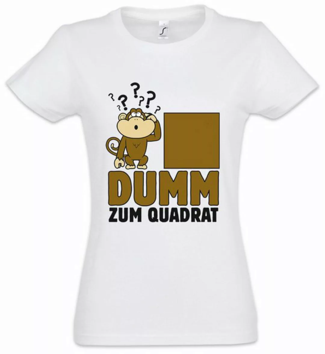 Urban Backwoods Print-Shirt Dumm Zum Quadrat Damen T-Shirt Fun Mathematik M günstig online kaufen