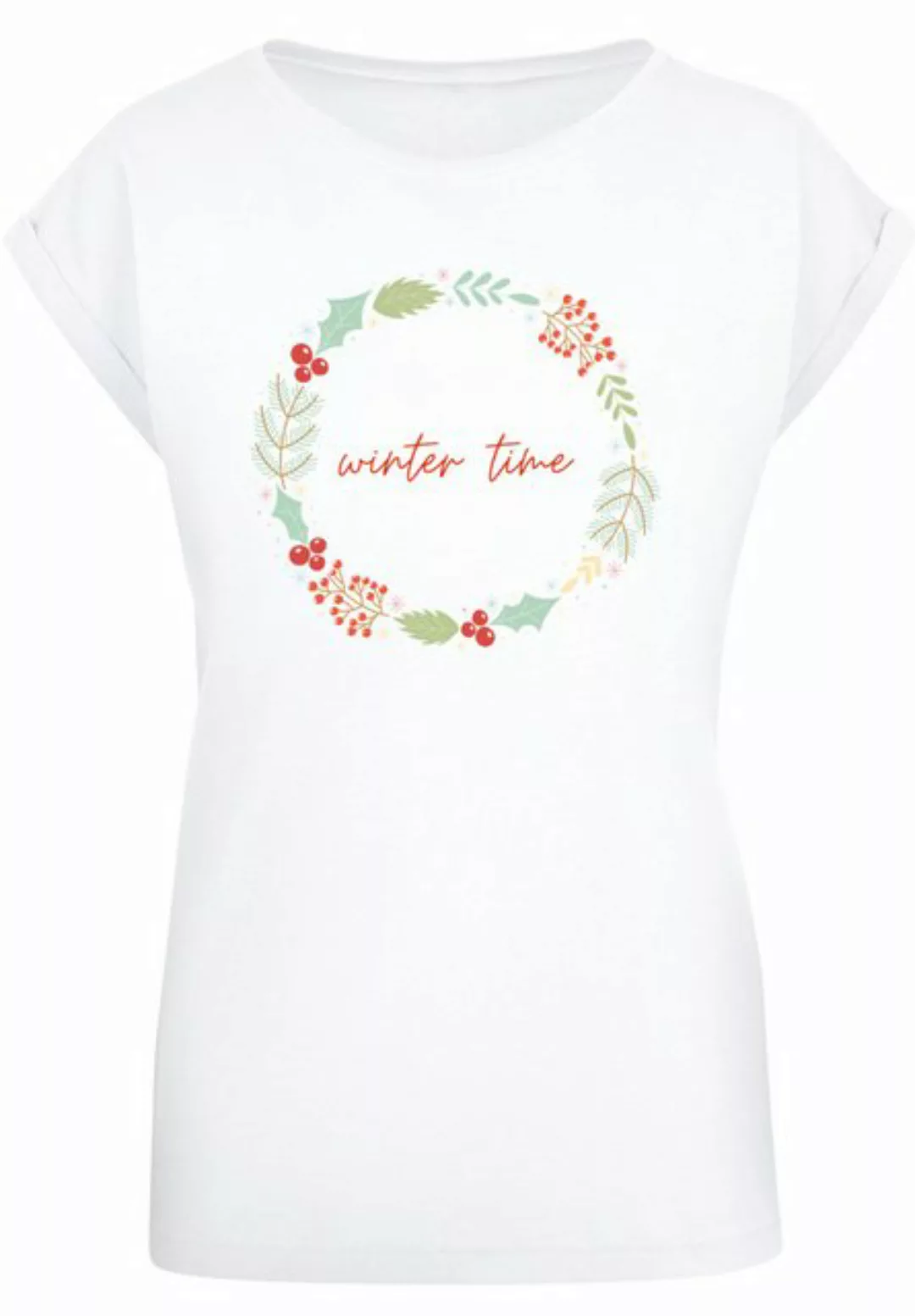 F4NT4STIC T-Shirt Winter Time Print günstig online kaufen