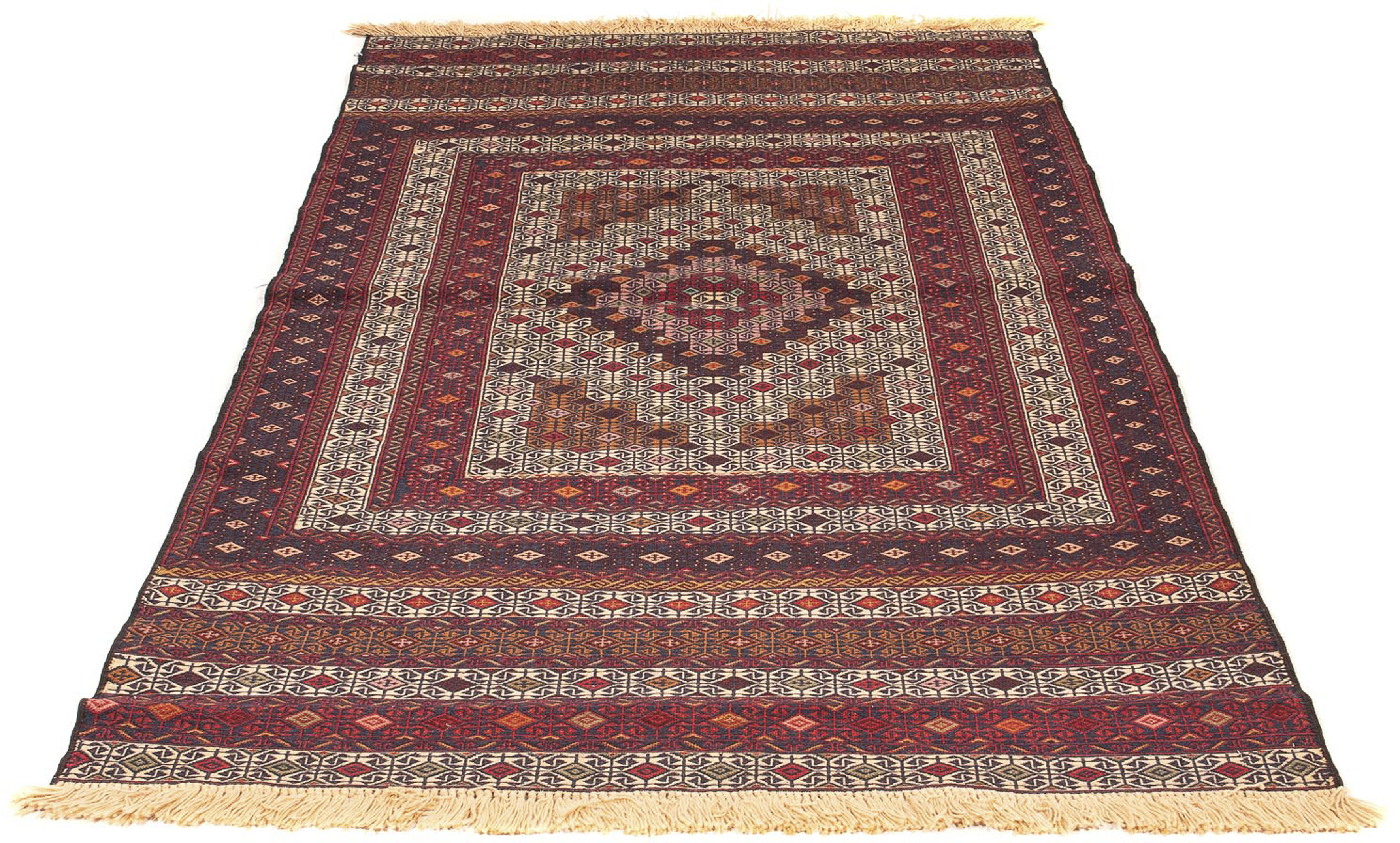 morgenland Wollteppich »Kelim - Oriental - 183 x 115 cm - mehrfarbig«, rech günstig online kaufen