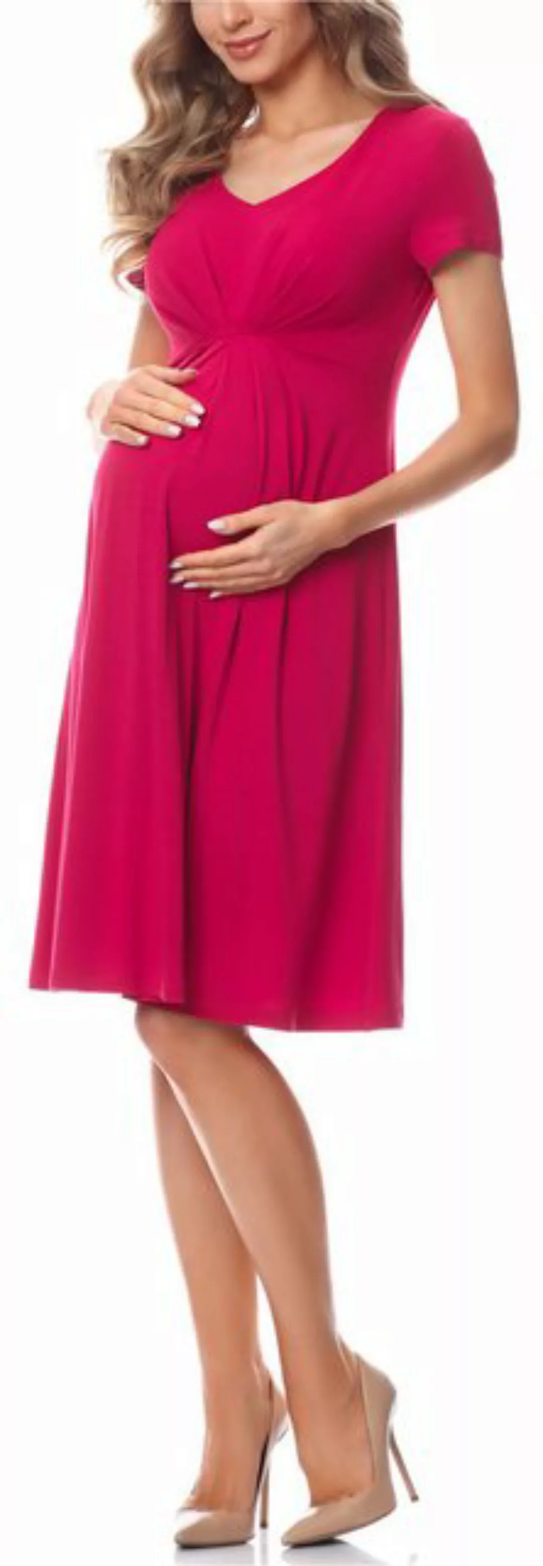 Be Mammy Umstandskleid Damen Umstandskleid Maternity Schwangerschaftskleid günstig online kaufen