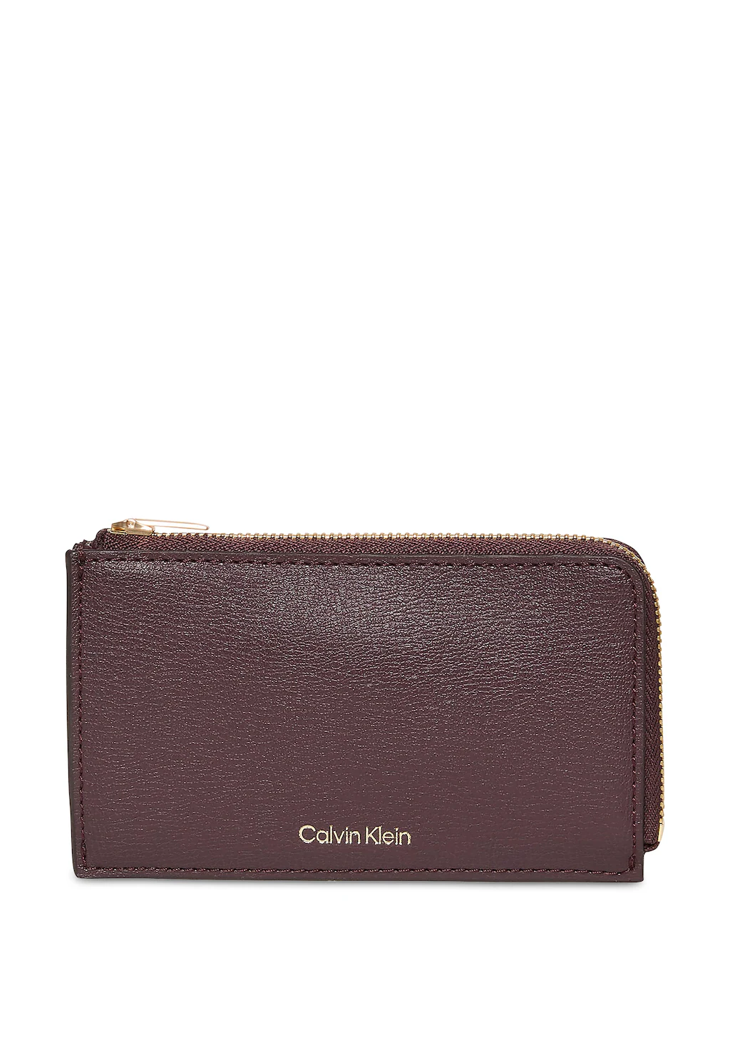 Calvin Klein Kartenetui "FOIL LOGO TOP ZIP CARDCASE", Kreditkartenetui mit günstig online kaufen