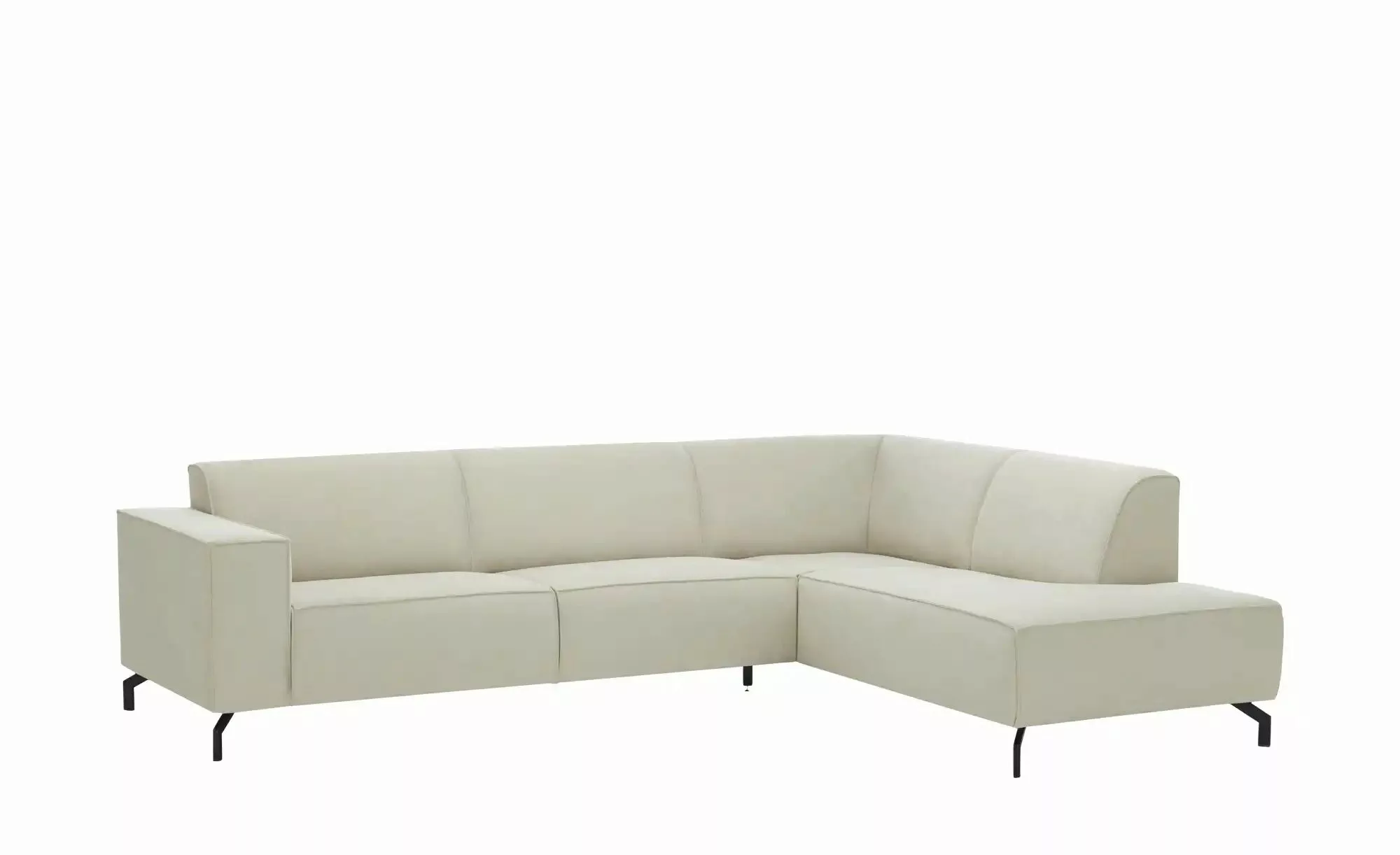 Ecksofa  Brenda ¦ creme ¦ Maße (cm): B: 275 H: 77 T: 210 Polstermöbel > Sof günstig online kaufen