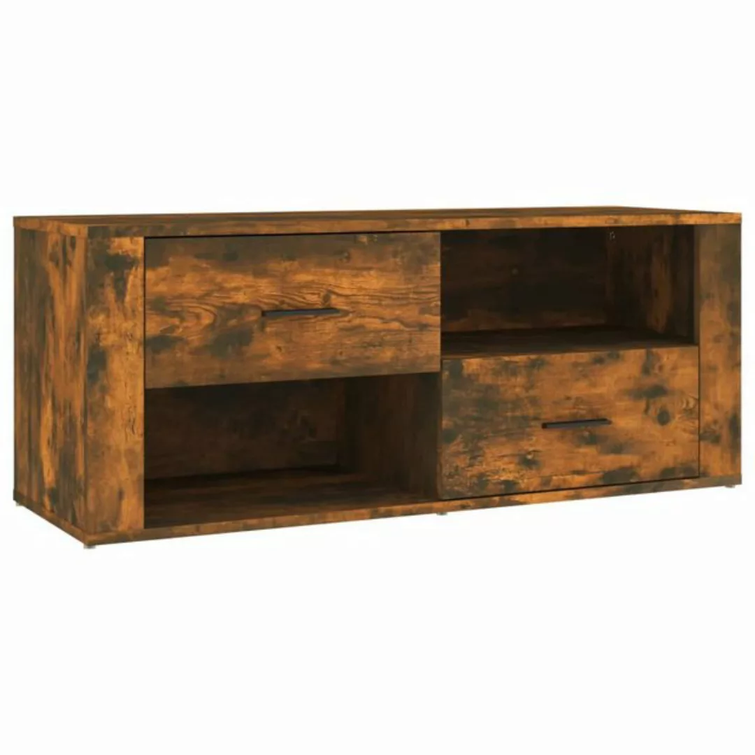 vidaXL TV-Schrank TV-Schrank Räuchereiche 100x35x40 cm Spanplatte günstig online kaufen