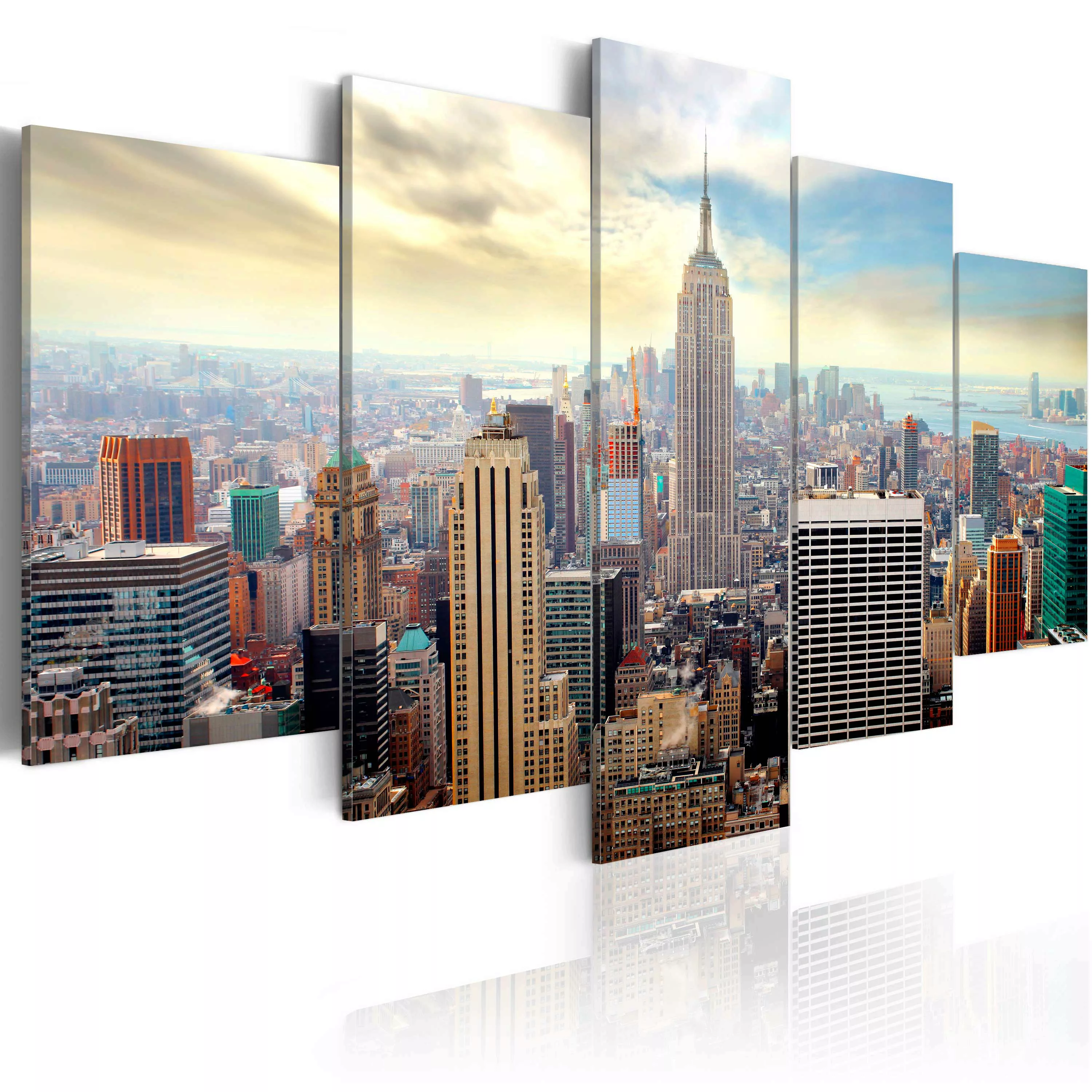 Wandbild -  Morning in New York City günstig online kaufen