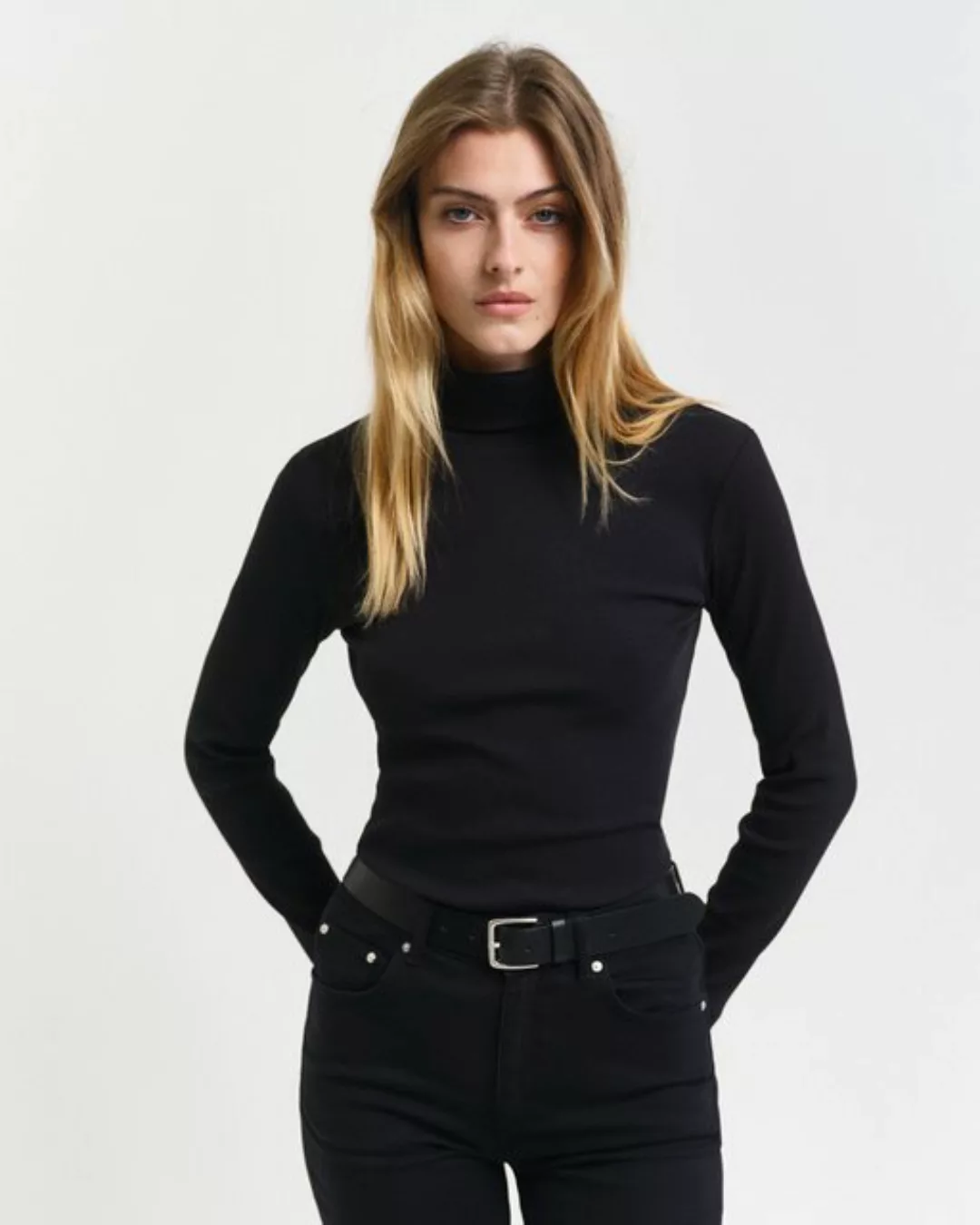 Gant Rollkragenpullover SLIM RIB TURTLENECK günstig online kaufen