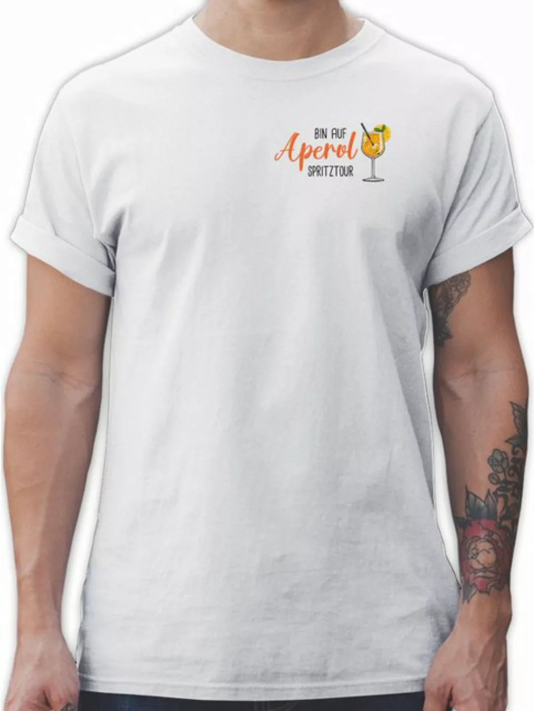 Shirtracer T-Shirt Bin auf Aperol Spritztour Geschenk Spritz Tour Aperol JG günstig online kaufen