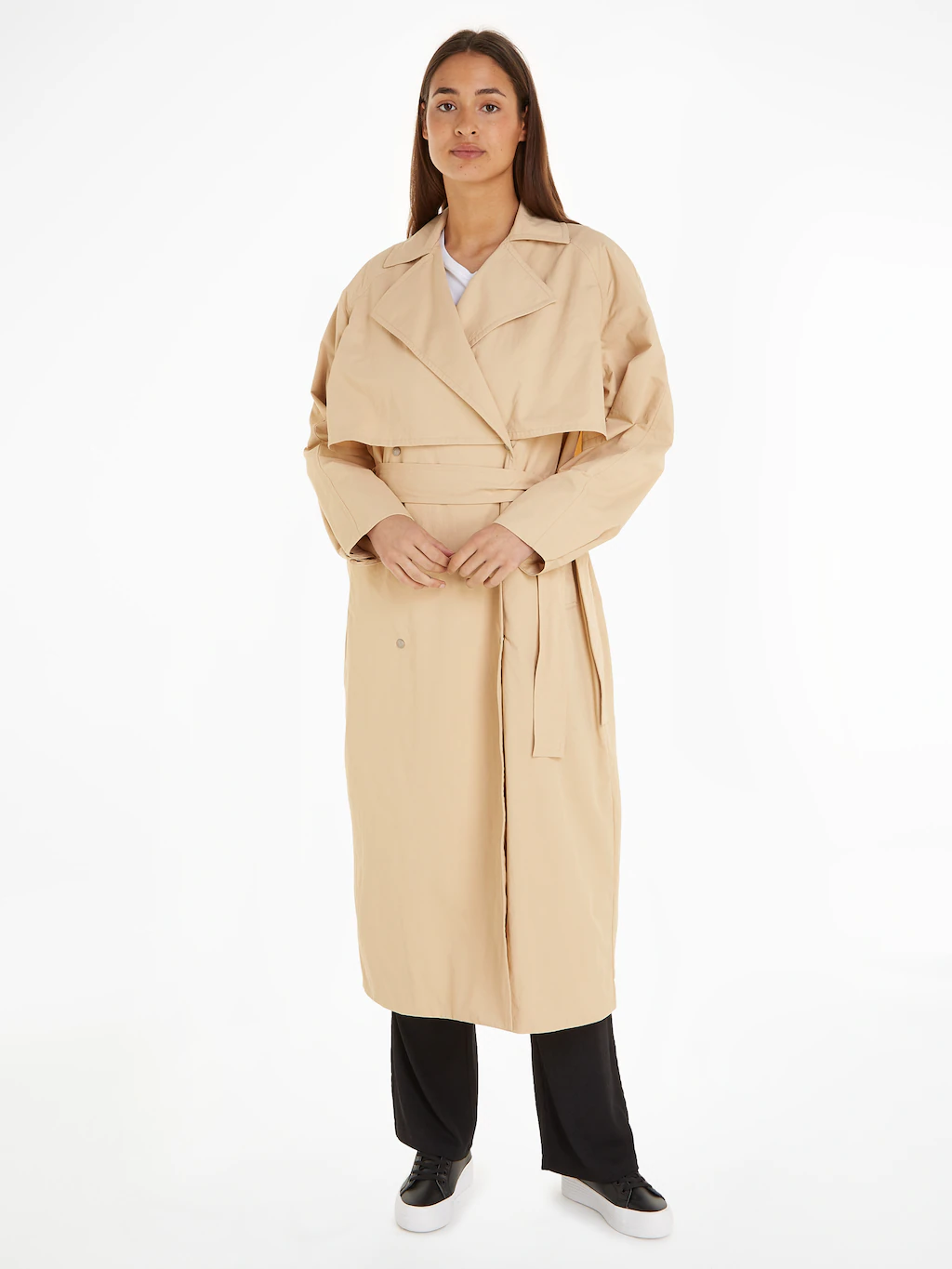 Calvin Klein Jeans Trenchcoat "BELTED TRENCH COAT" günstig online kaufen