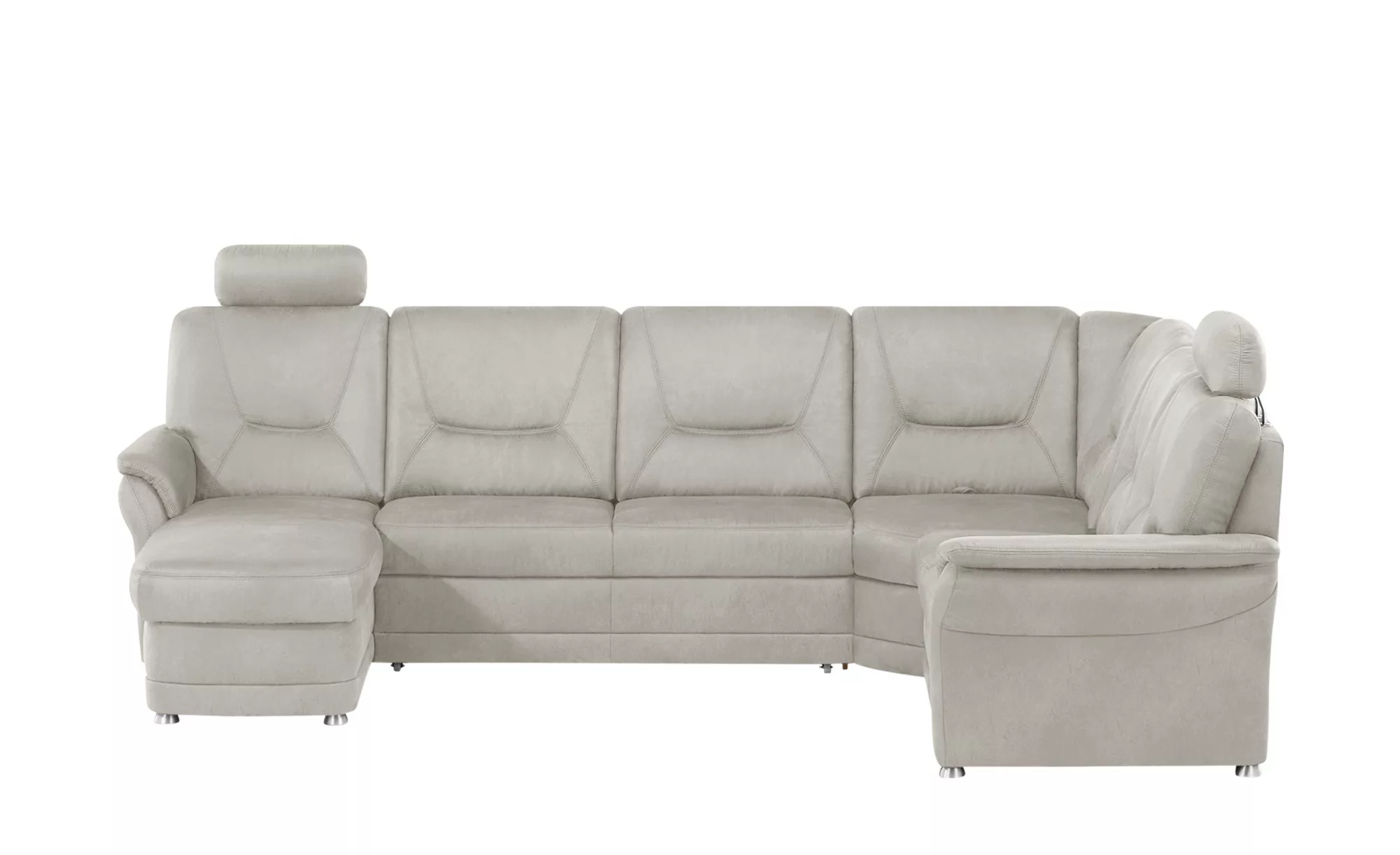 meinSofa Wohnlandschaft  Edda ¦ grau ¦ Maße (cm): B: 310 H: 96 T: 228 Polst günstig online kaufen