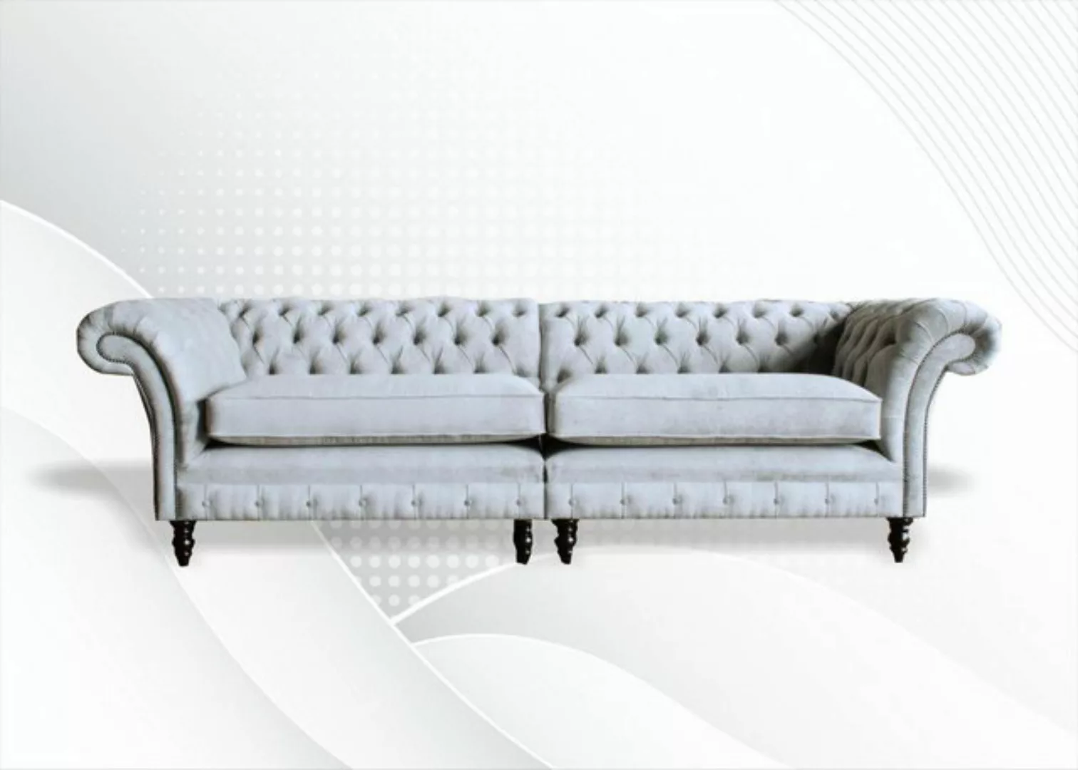 Xlmoebel Sofa Großes XXL Designer 4-Sitzer Stoffsofa für das Wohnzimmer, He günstig online kaufen