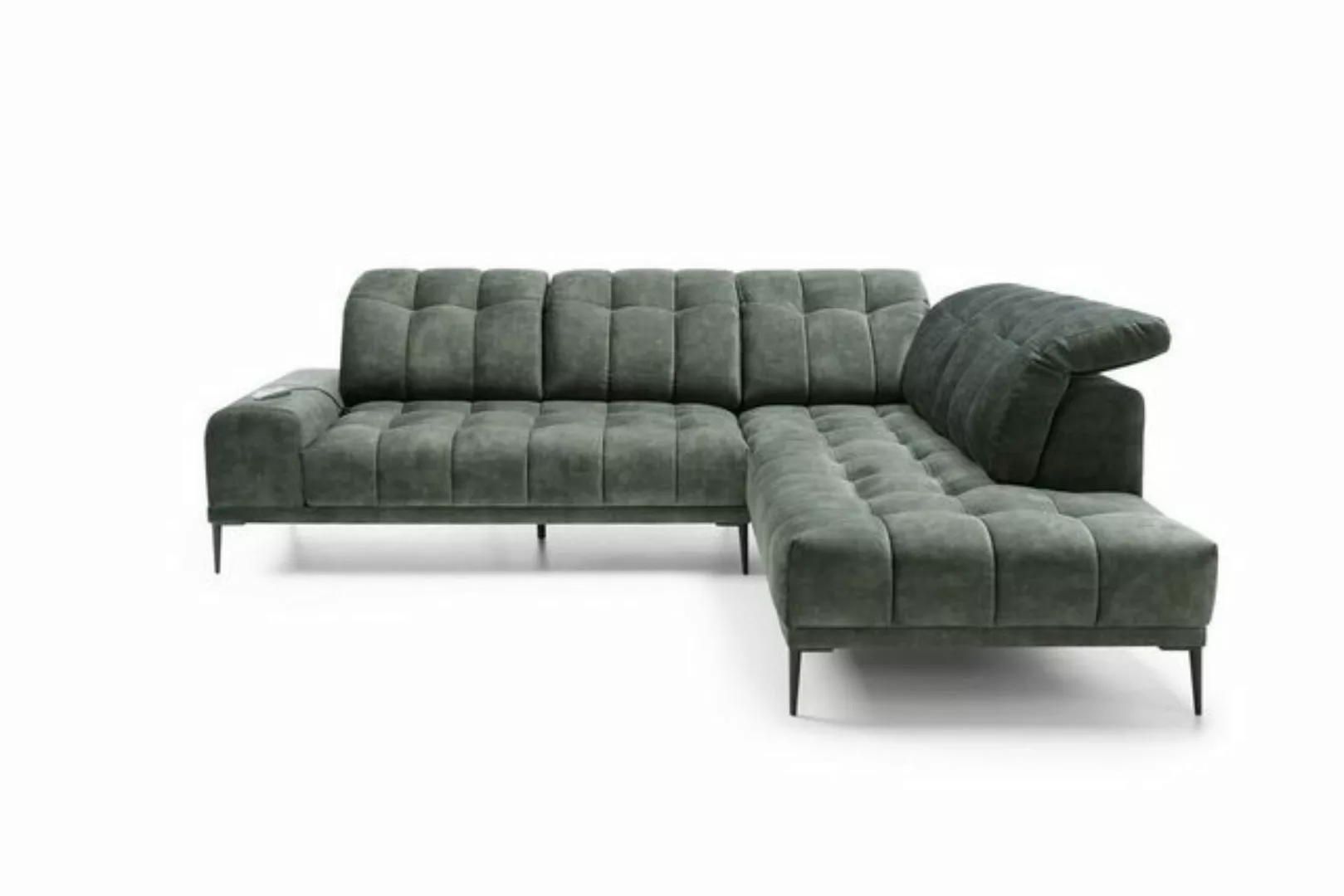 JVmoebel Ecksofa, Ecksofa modernes Design Luxus Sofas L-Form Stoff Couch günstig online kaufen