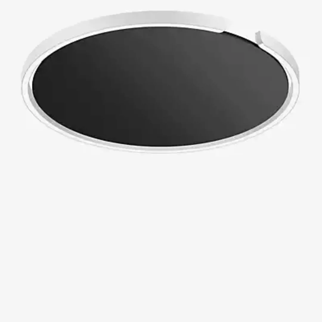 Occhio Mito Soffitto 60 Up Wide Wand- und Deckenleuchte LED, Kopf weiß matt günstig online kaufen